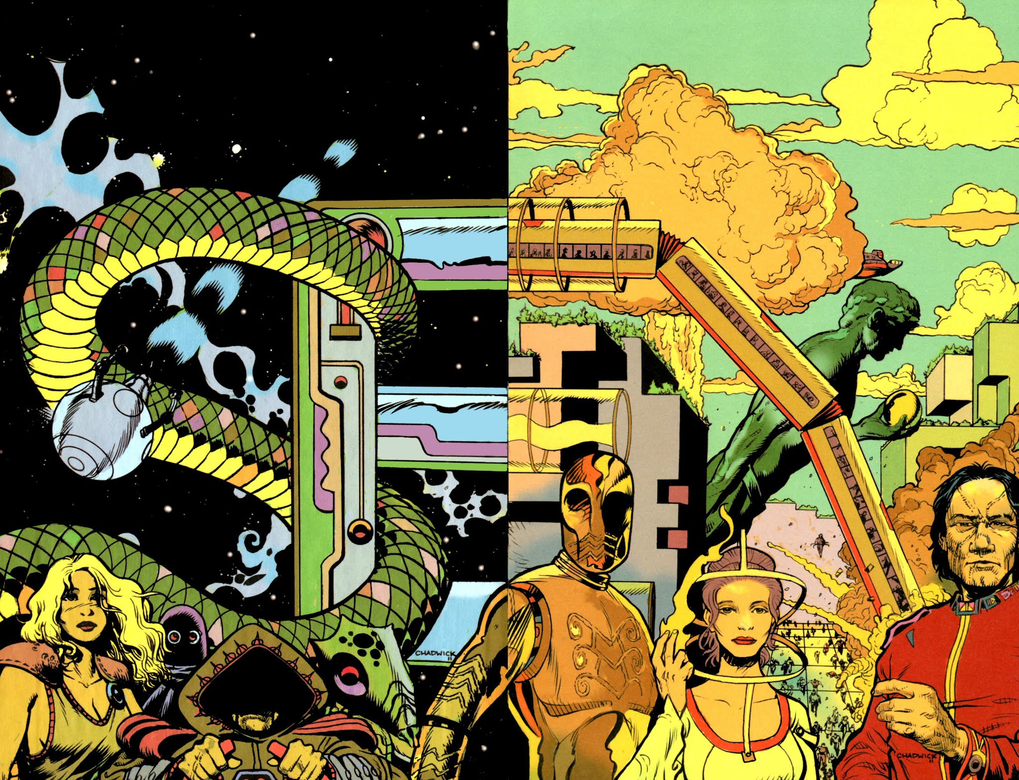 Read online Harlan Ellison's 7 Against Chaos comic -  Issue # TPB (Part 2) - 103