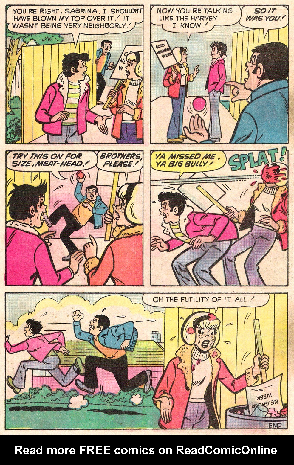 Read online Sabrina The Teenage Witch (1971) comic -  Issue #52 - 24