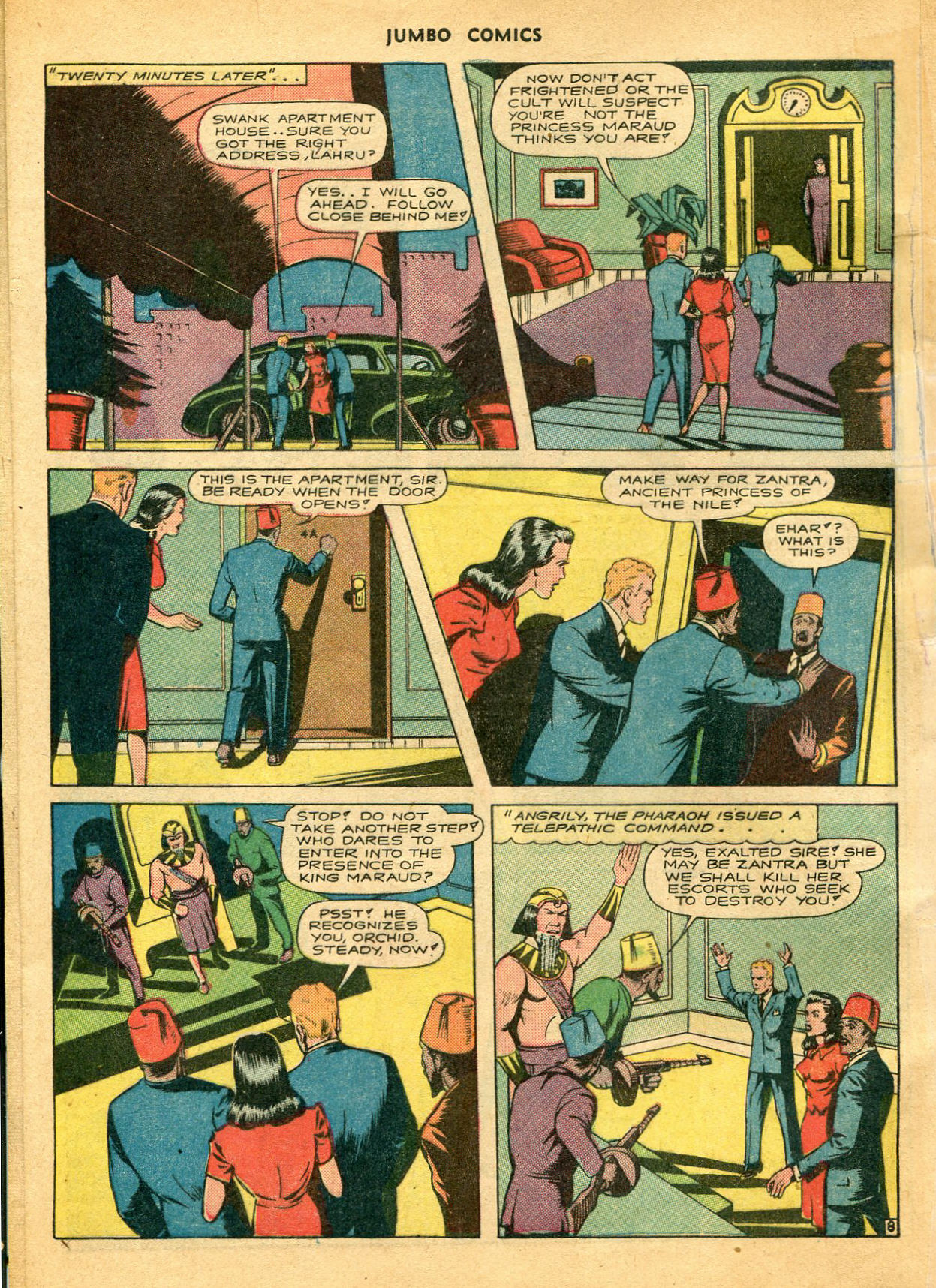 Read online Jumbo Comics comic -  Issue #57 - 56