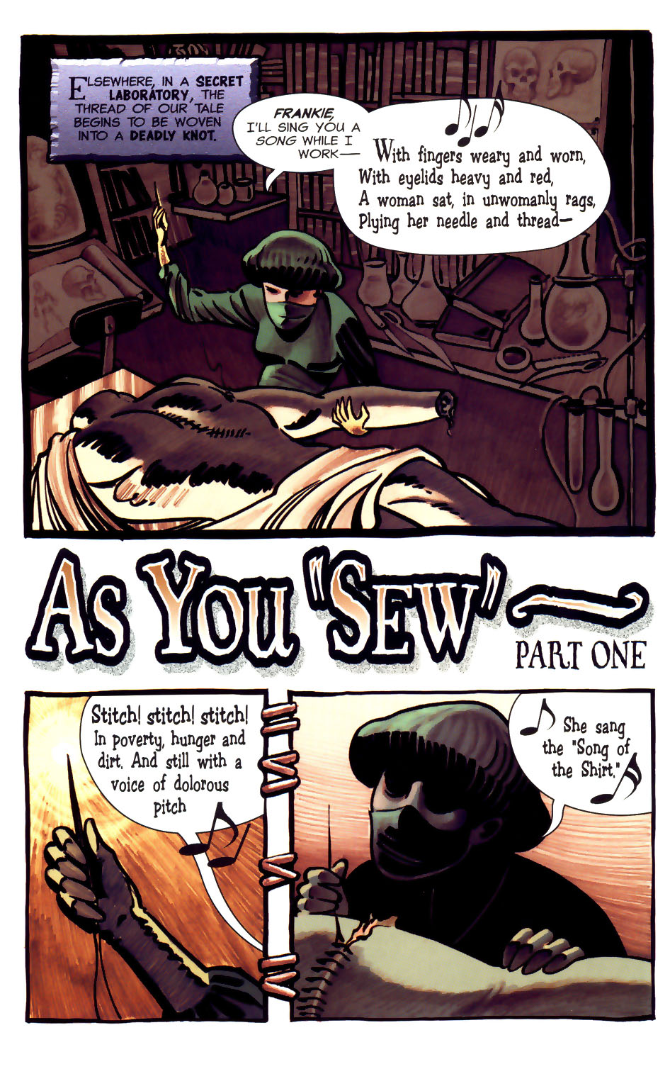 Read online Frankenstein Mobster comic -  Issue #0 - 8