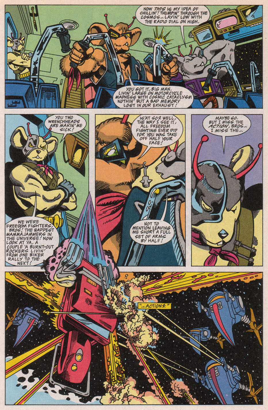 Read online Biker Mice from Mars comic -  Issue #1 - 3