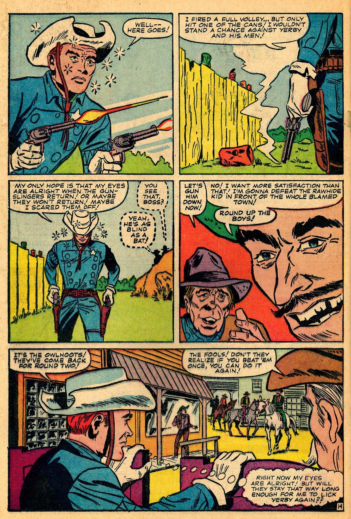 Read online The Rawhide Kid comic -  Issue #42 - 20
