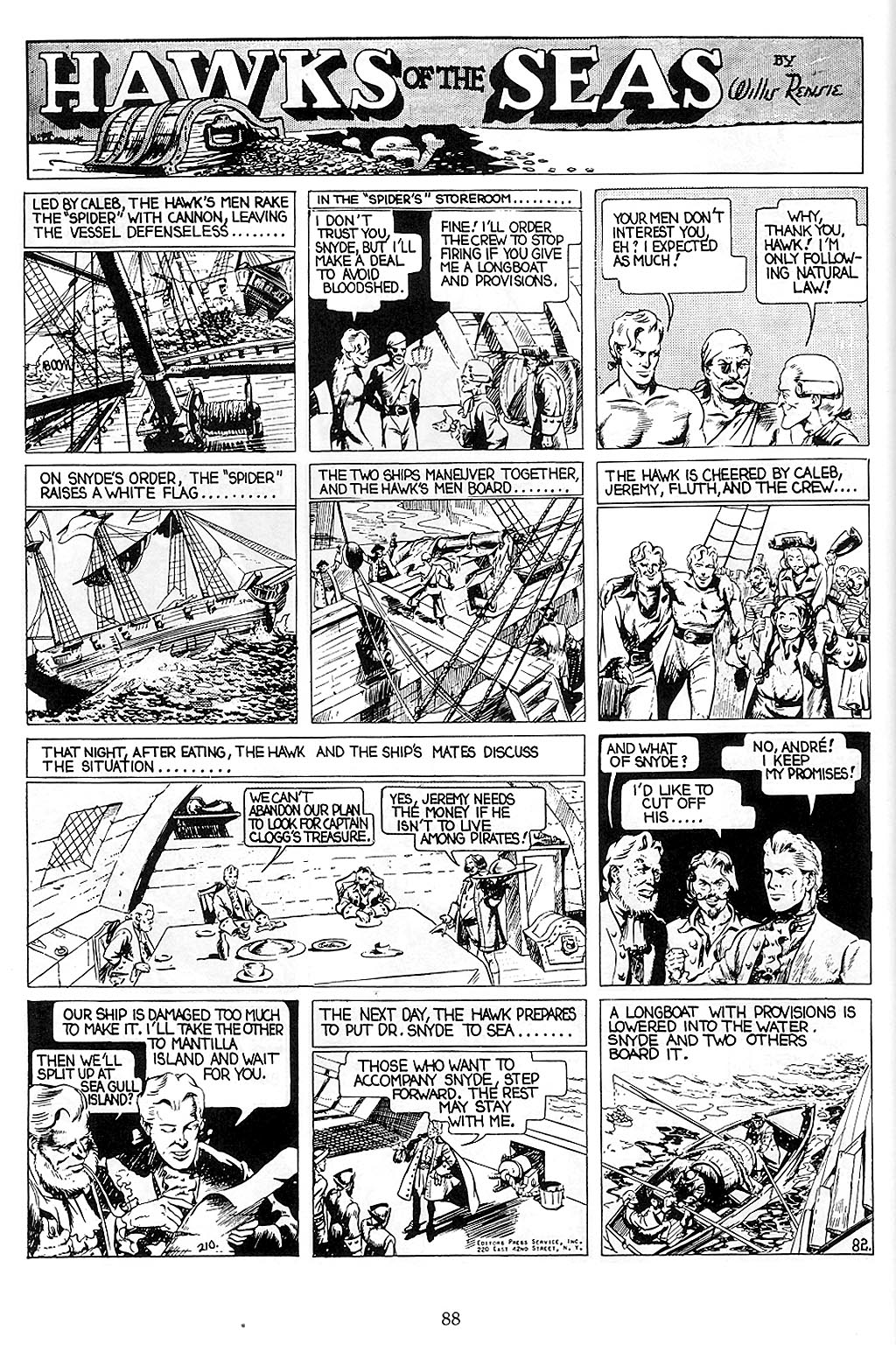 Read online Will Eisner's Hawks of the Seas comic -  Issue # TPB - 89