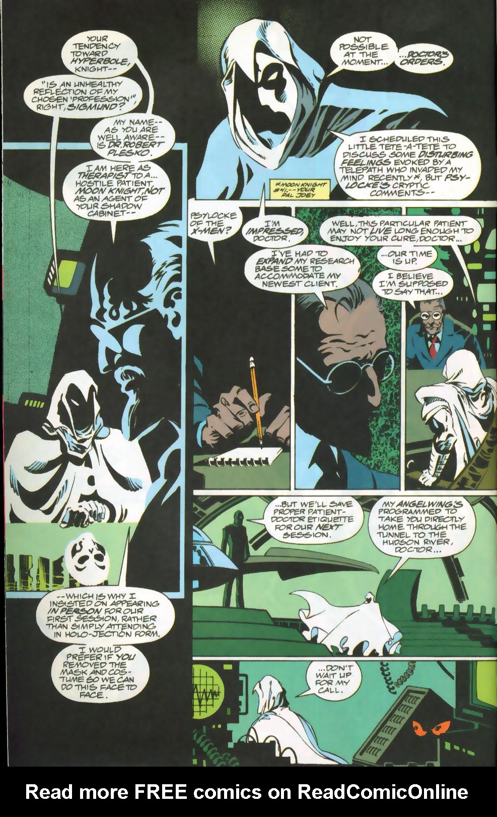 Read online Marc Spector: Moon Knight comic -  Issue #47 - 5