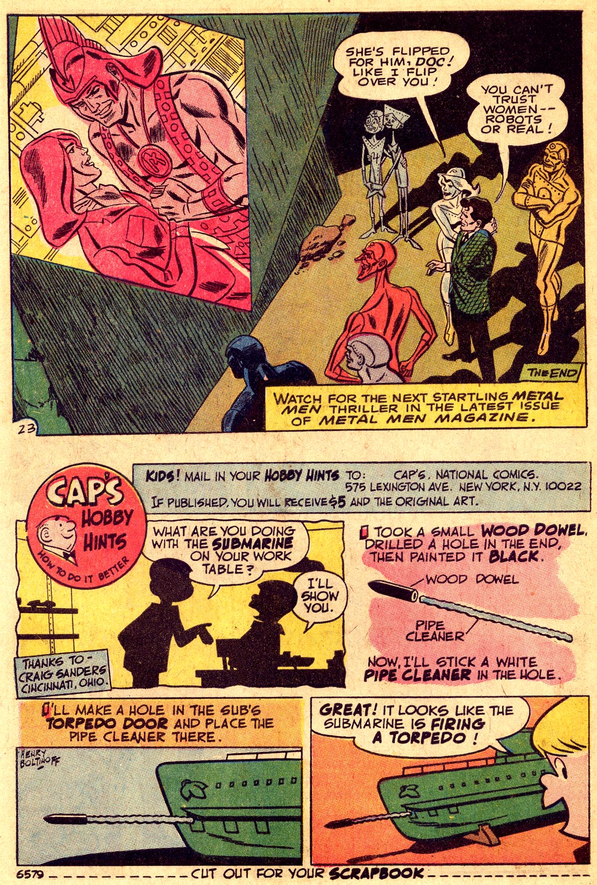 Read online Metal Men (1963) comic -  Issue #29 - 32