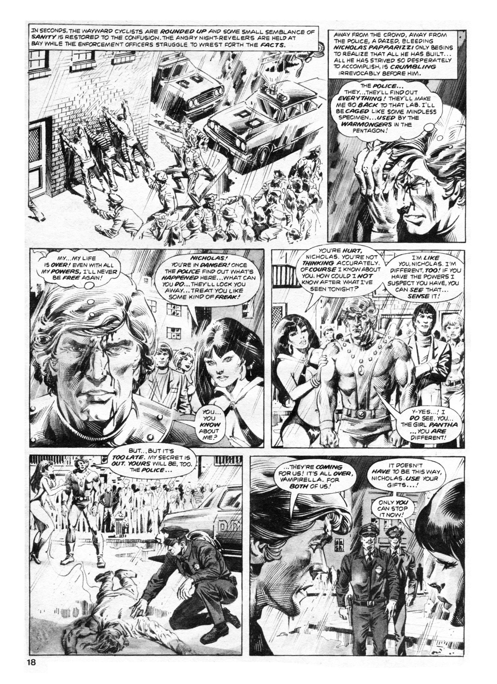 Read online Vampirella (1969) comic -  Issue #84 - 18