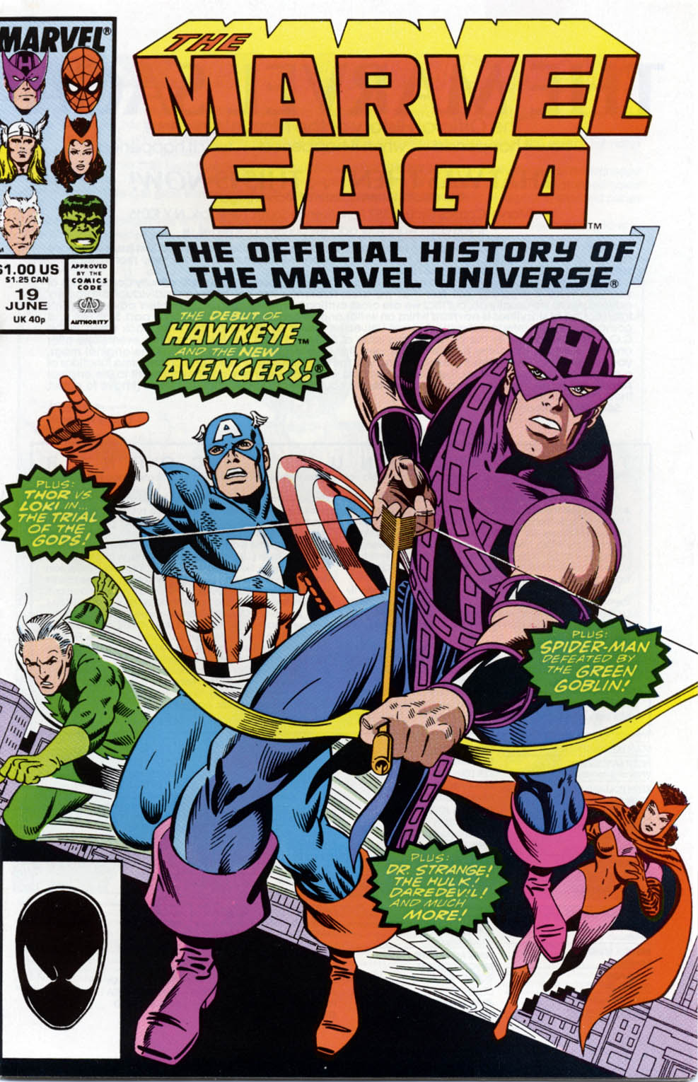 Read online Marvel Saga: The Official History of the Marvel Universe comic -  Issue #19 - 1