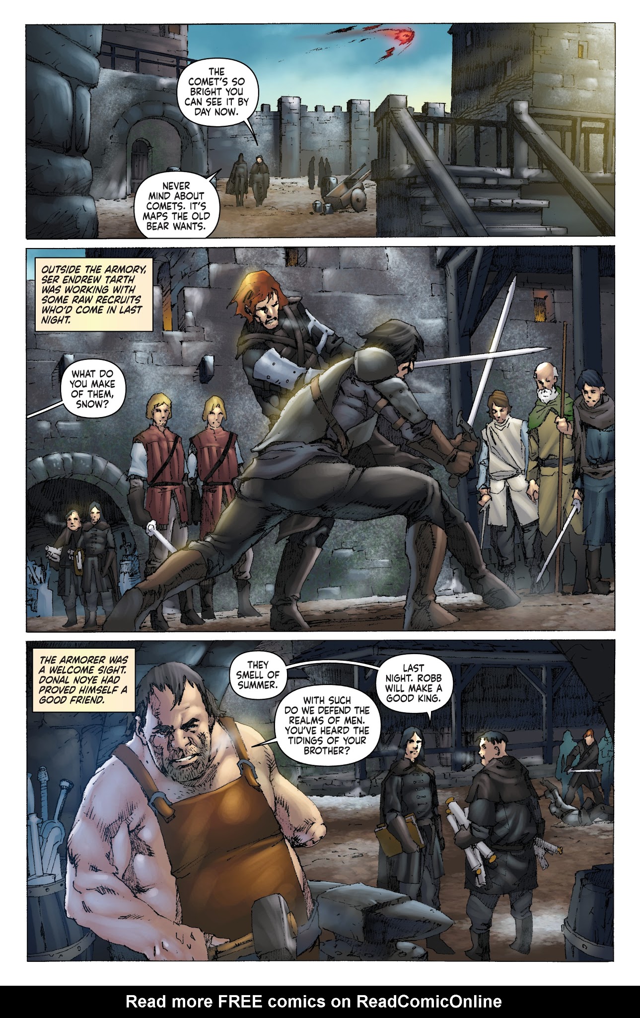Read online A Clash of Kings comic -  Issue #3 - 6