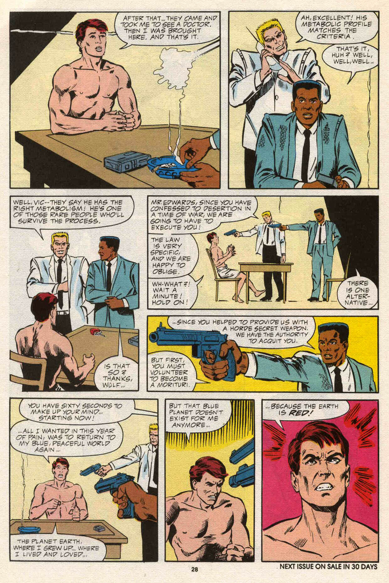 Read online Strikeforce: Morituri comic -  Issue #21 - 34