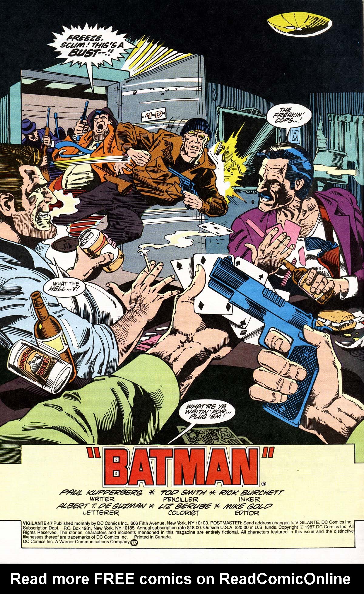 Read online Vigilante (1983) comic -  Issue #47 - 6