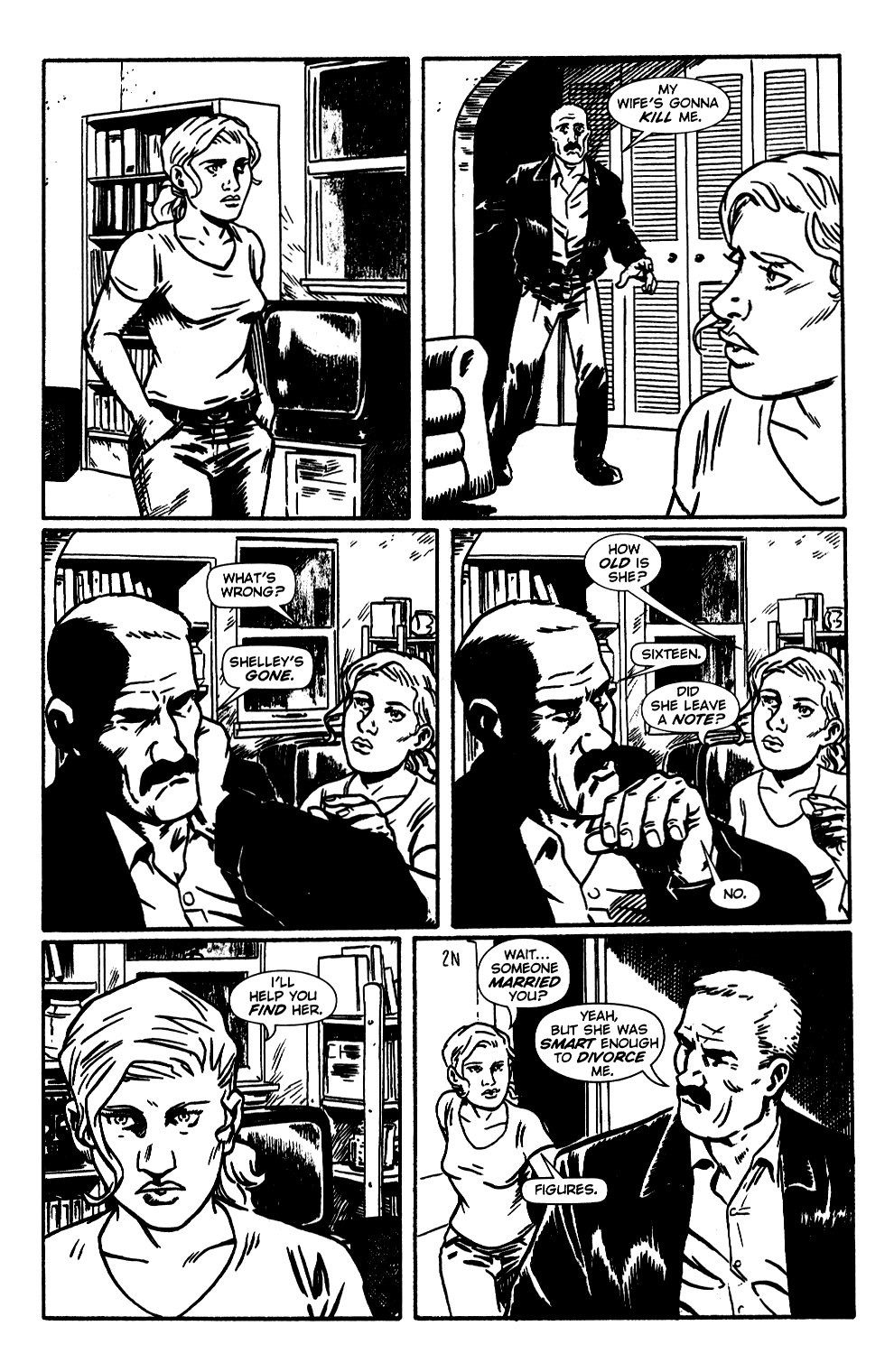 Read online Three Strikes comic -  Issue #3 - 19