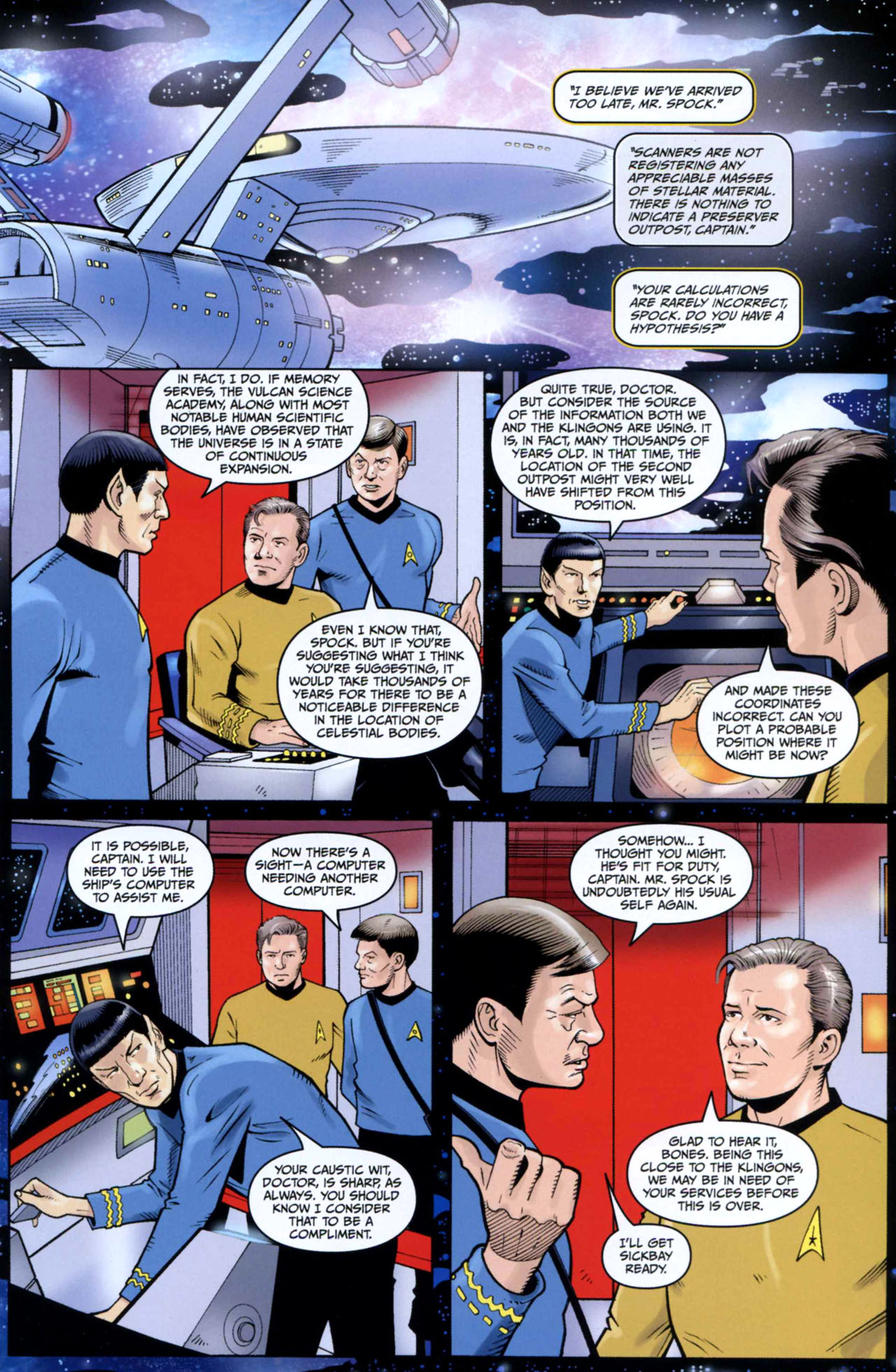 Read online Star Trek Year Four: The Enterprise Experiment comic -  Issue #5 - 11