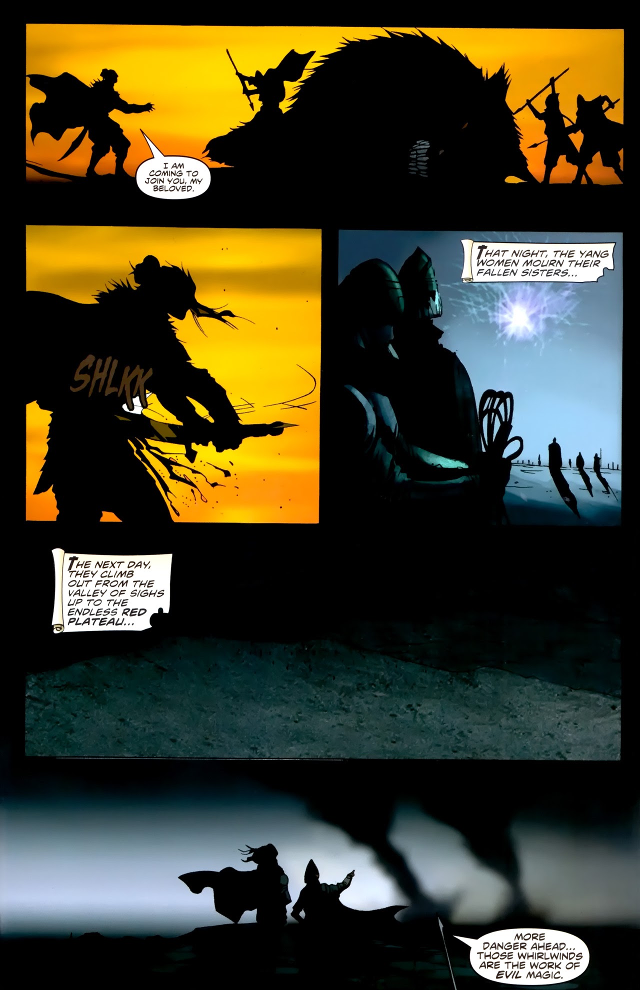Read online Widow Warriors comic -  Issue #2 - 19