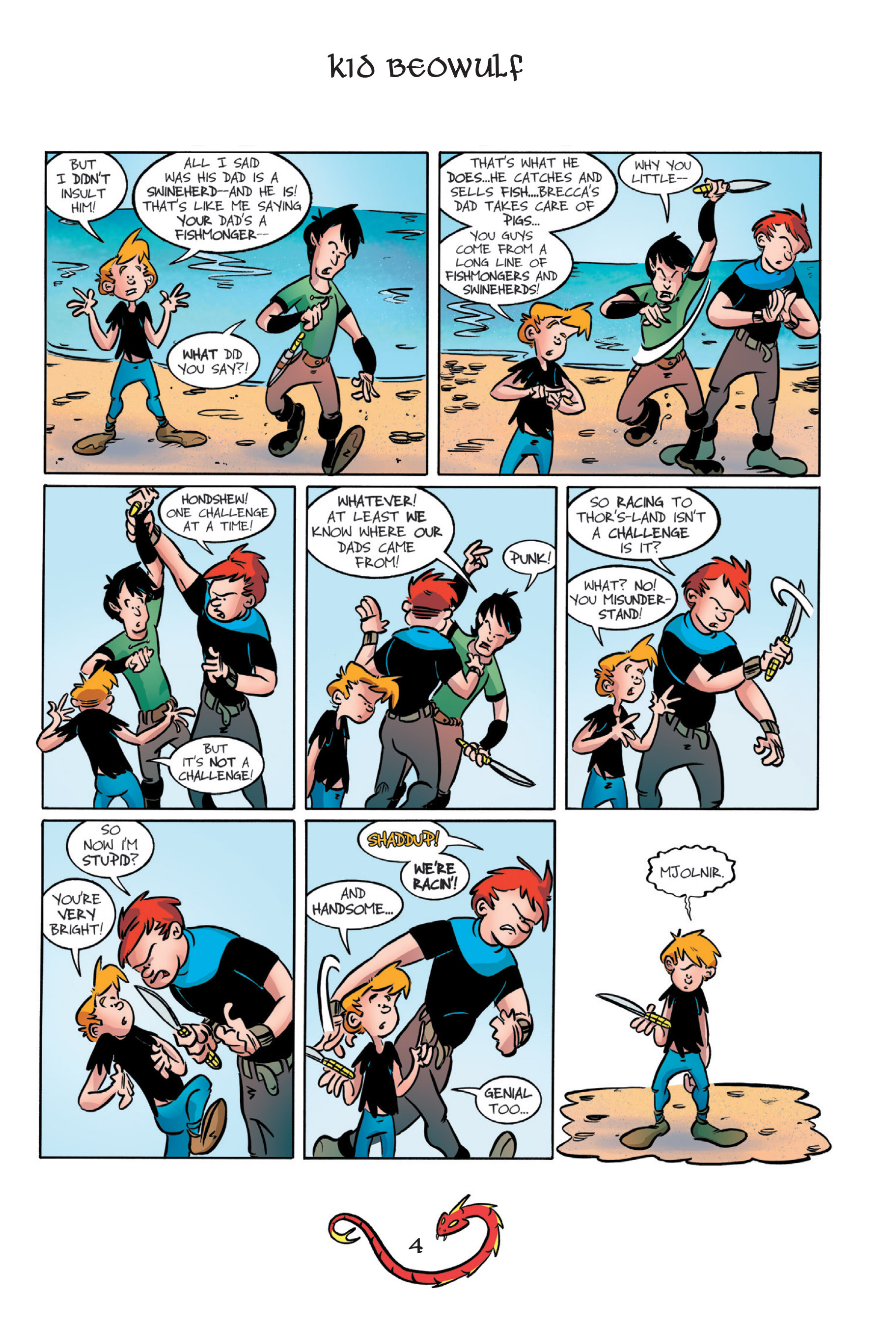 Read online Kid Beowulf - FCBD 2016 comic -  Issue # Full - 4