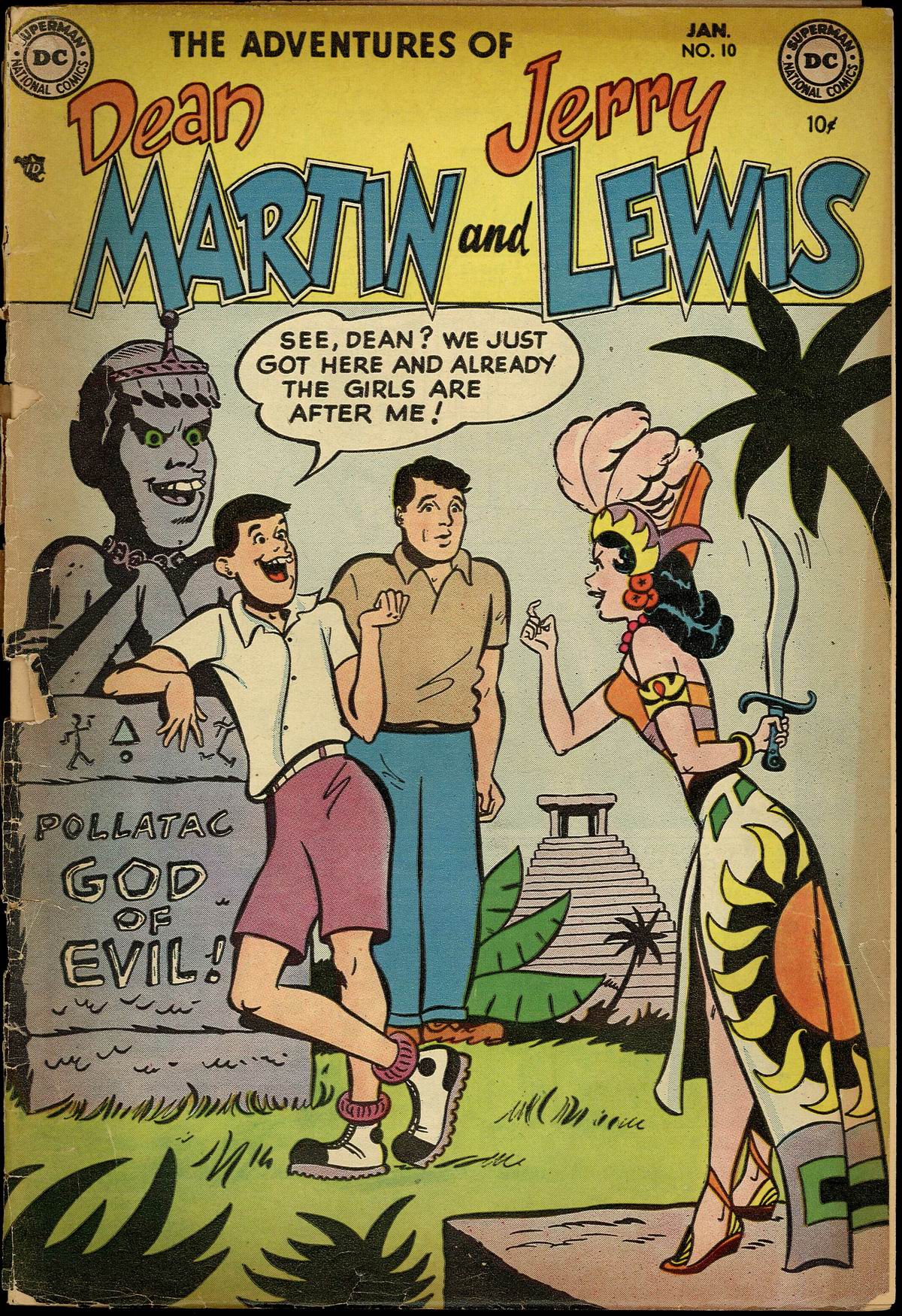 Read online The Adventures of Dean Martin and Jerry Lewis comic -  Issue #10 - 1