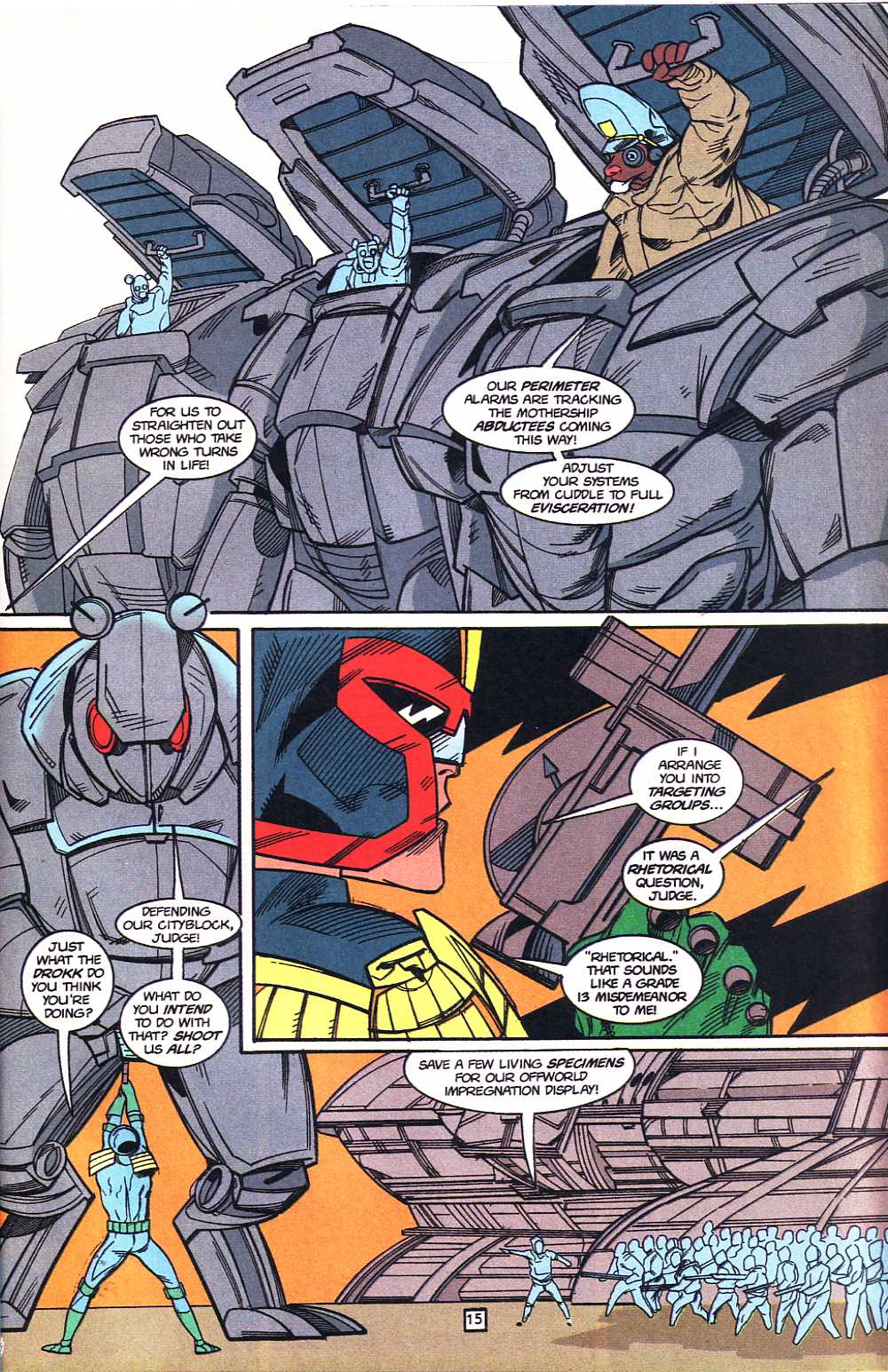 Read online Judge Dredd (1994) comic -  Issue #15 - 15