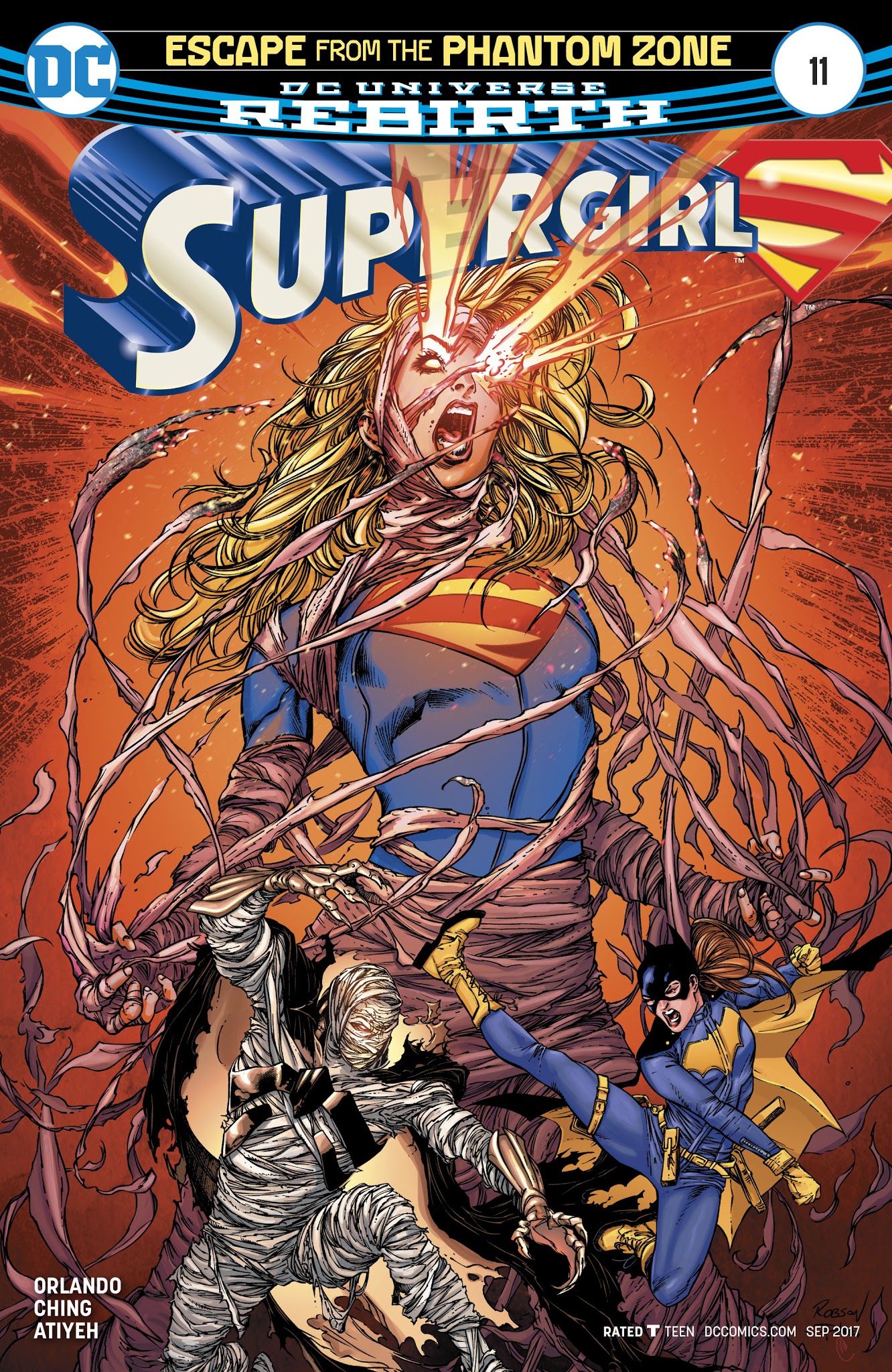 Read online Supergirl (2016) comic -  Issue #11 - 1