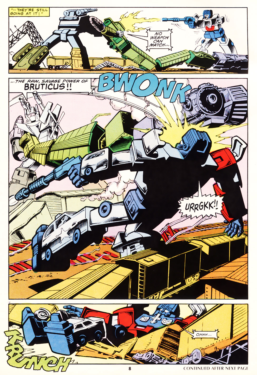 Read online The Transformers (UK) comic -  Issue #142 - 8