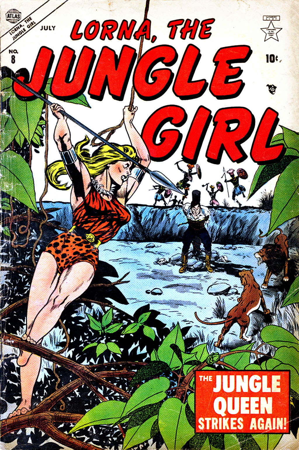 Lorna, The Jungle Girl issue 8 - Page 1