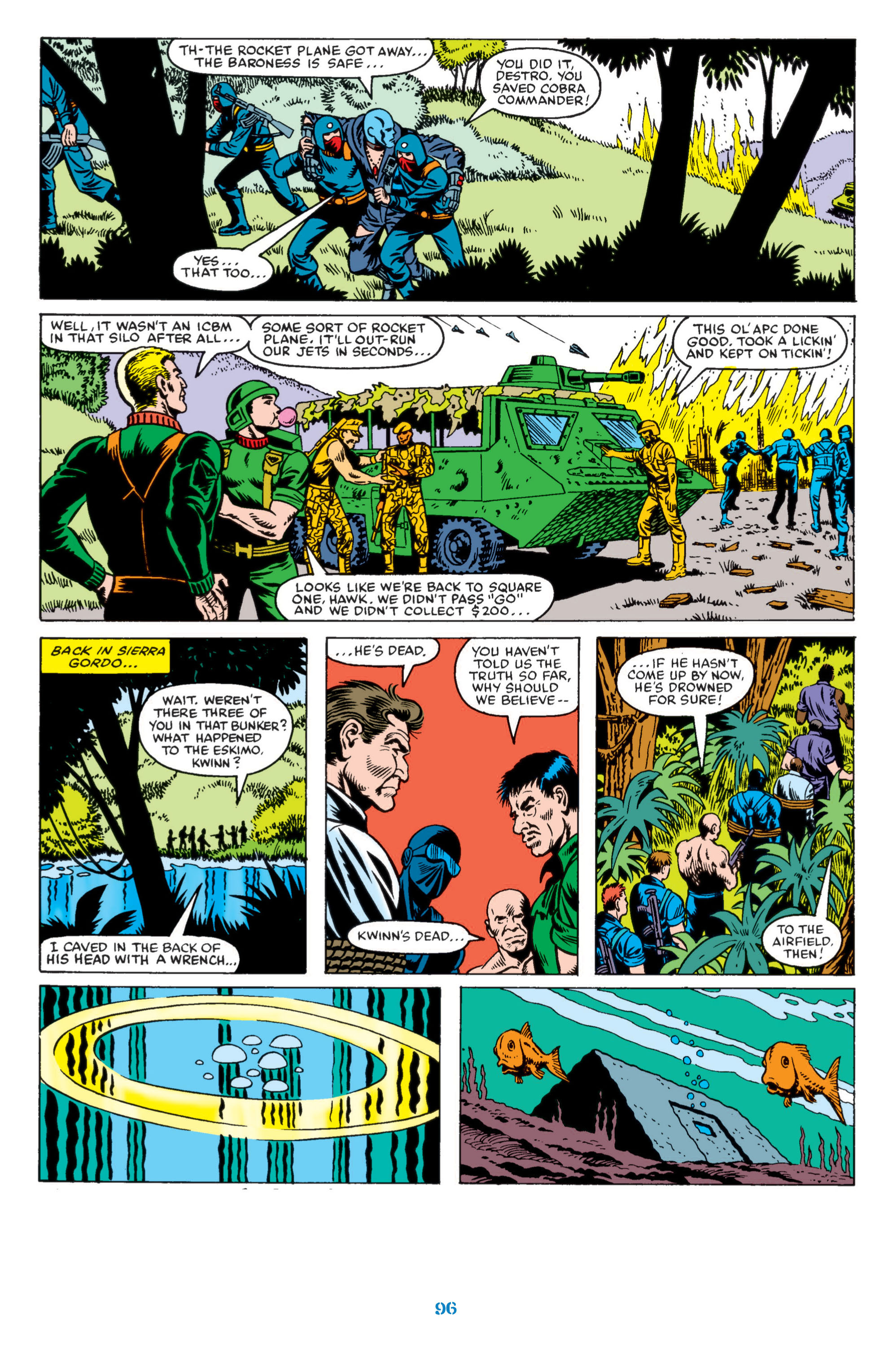 Read online Classic G.I. Joe comic -  Issue # TPB 2 (Part 1) - 97