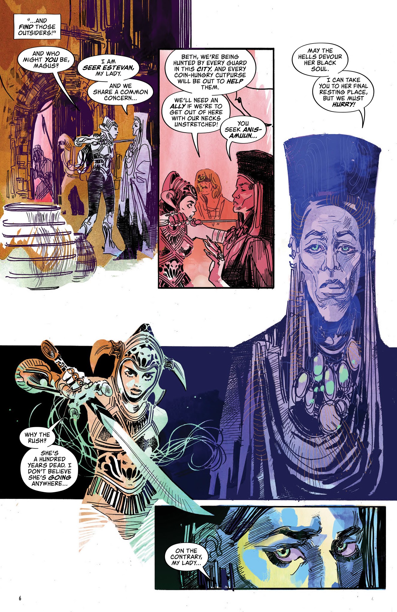 Read online Black Beth and the Devils of Al-Kadesh comic -  Issue # Full - 8
