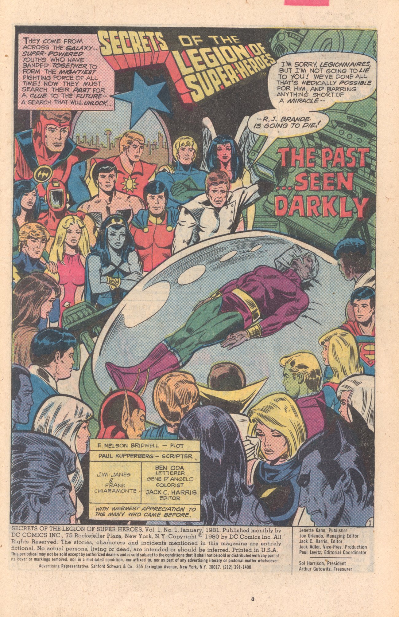 Read online Secrets of the Legion of Super-Heroes comic -  Issue #1 - 2