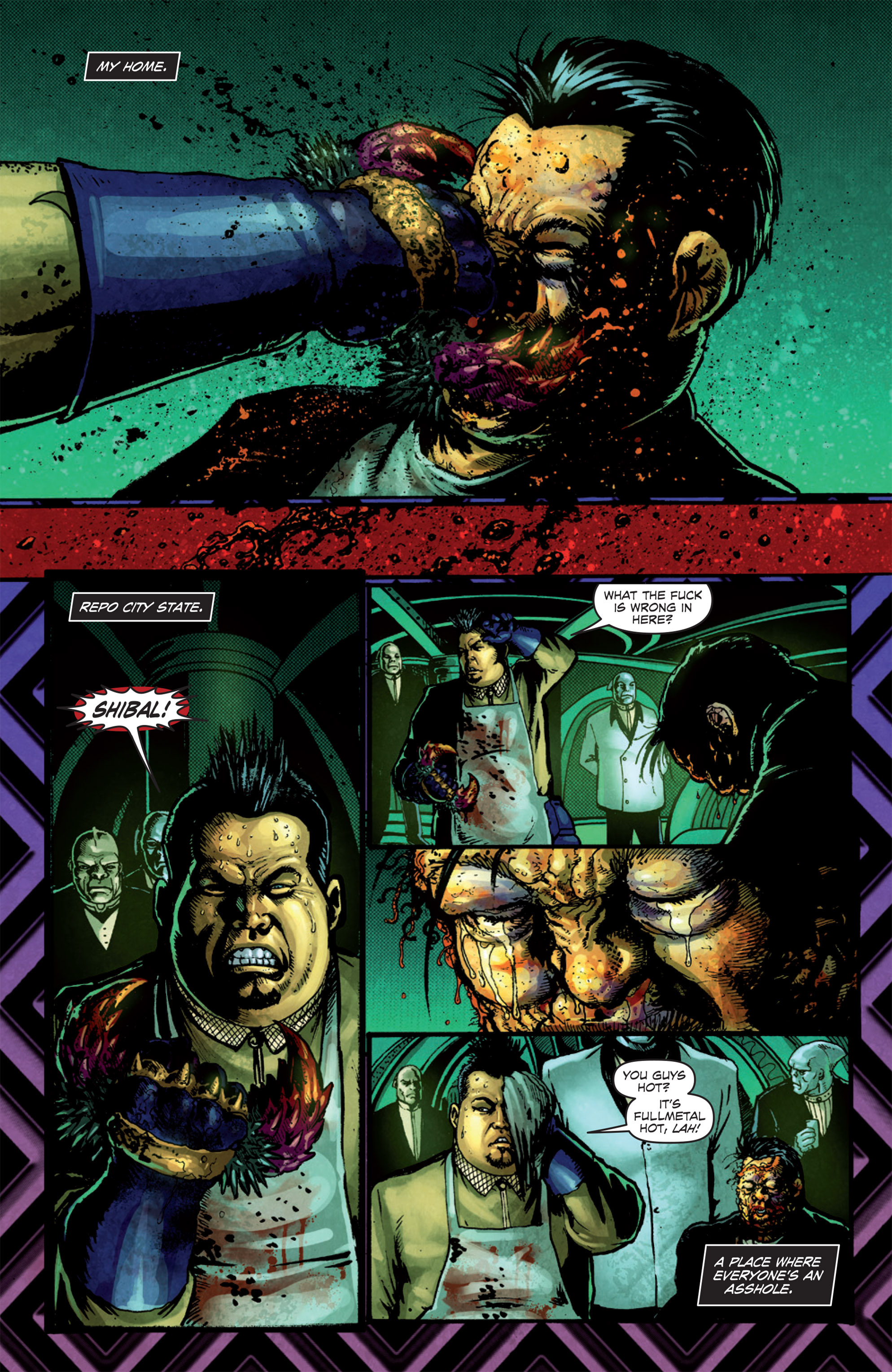 Read online Ballistic (2013) comic -  Issue #1 - 3