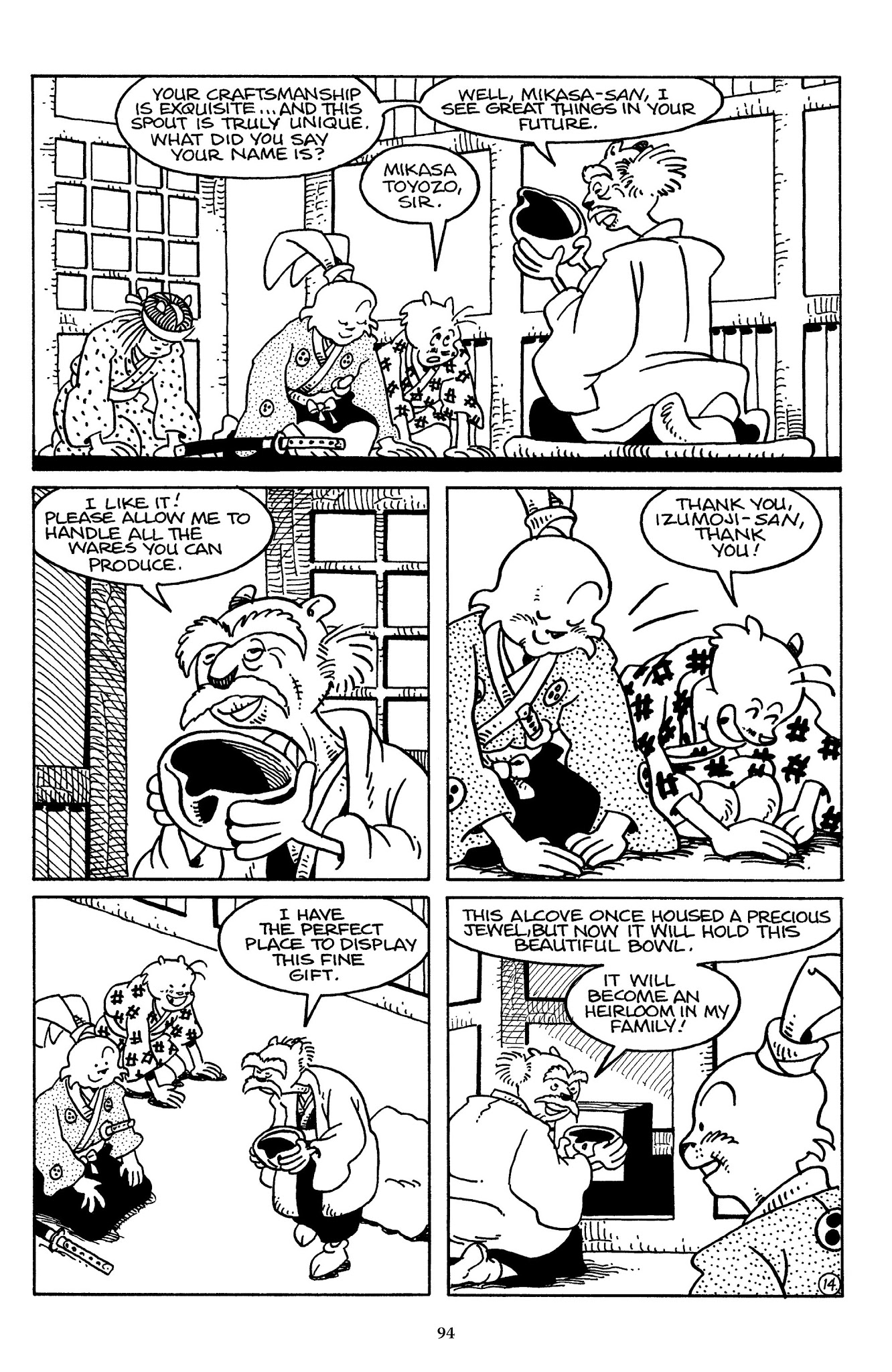 Read online The Usagi Yojimbo Saga comic -  Issue # TPB 3 - 92