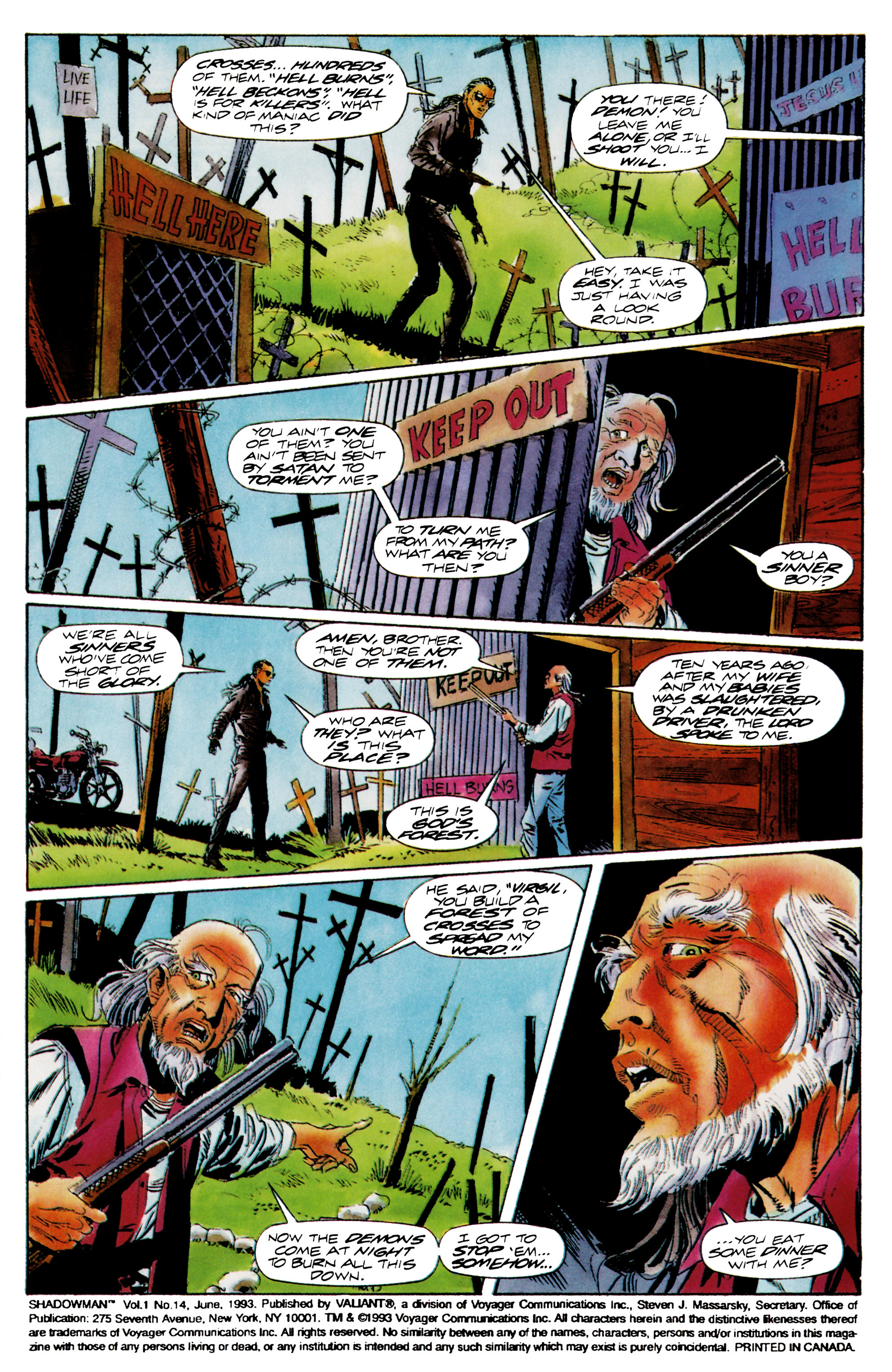 Read online Shadowman (1992) comic -  Issue #14 - 5