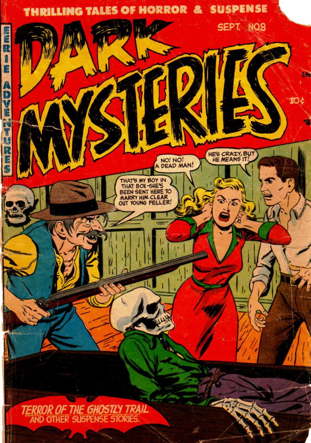 Read online Dark Mysteries comic -  Issue #8 - 1