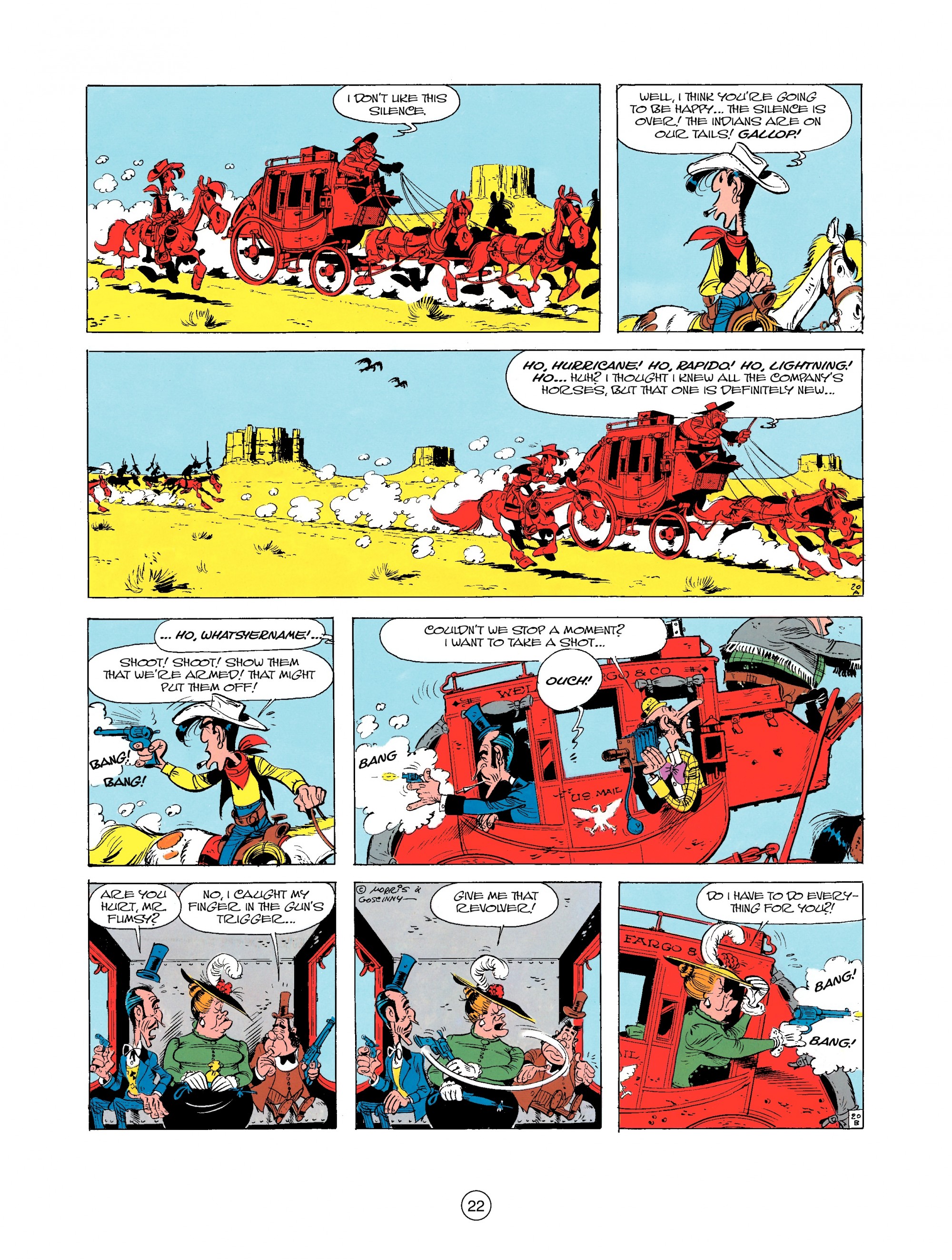 Read online A Lucky Luke Adventure comic -  Issue #25 - 22