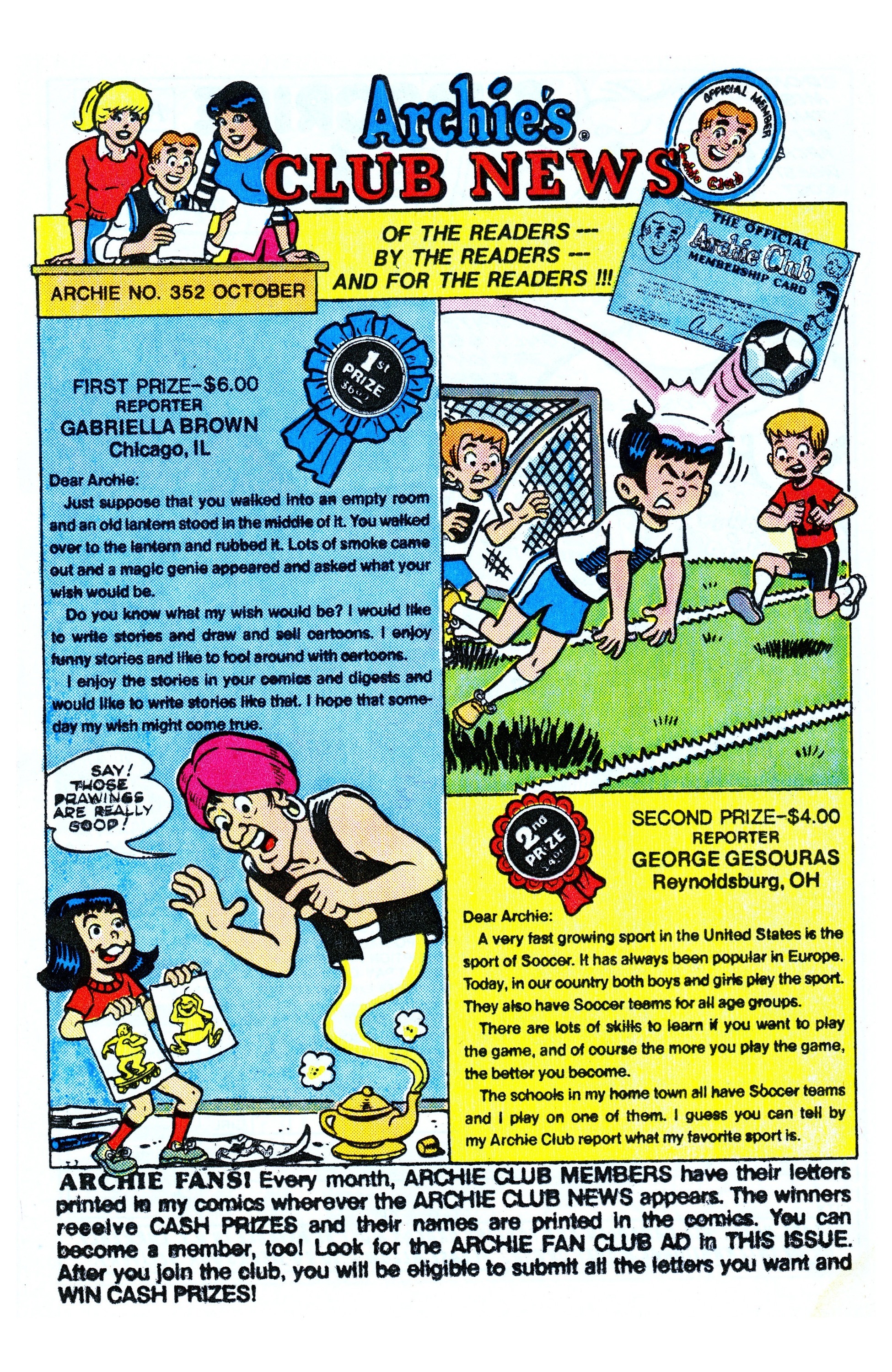 Read online Archie (1960) comic -  Issue #352 - 20