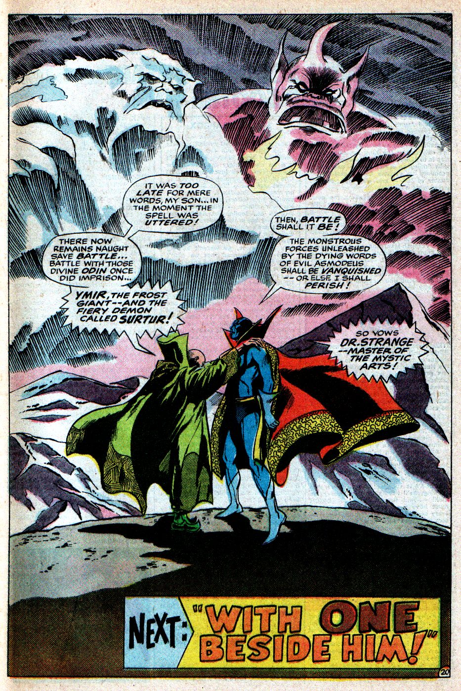 Read online Marvel Masterworks: Doctor Strange comic -  Issue # TPB 3 - 191