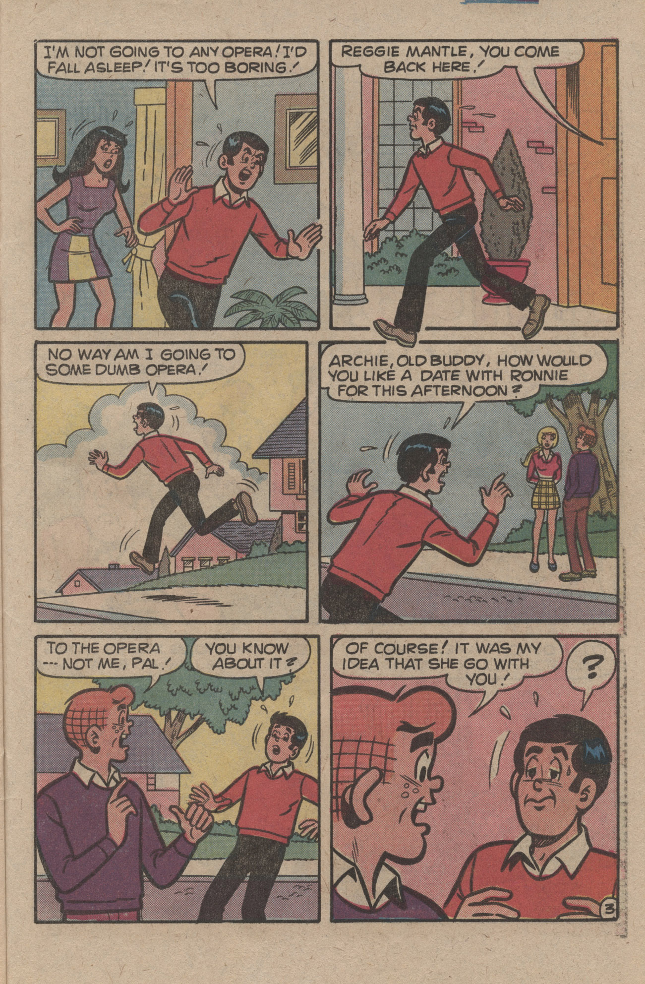 Read online Reggie and Me (1966) comic -  Issue #117 - 31