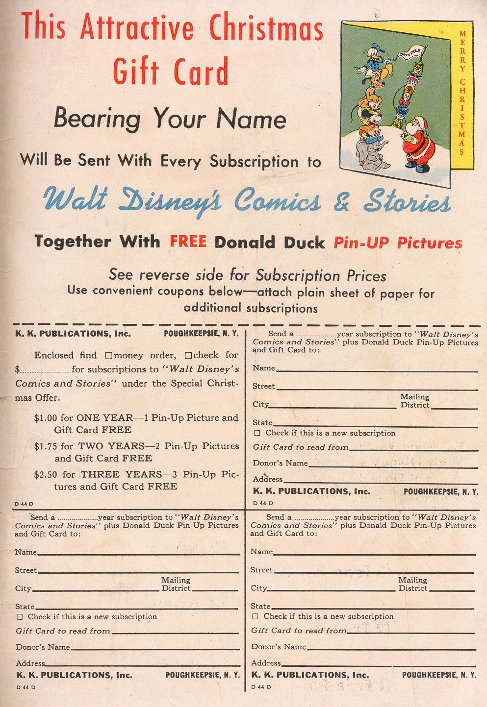 Read online Walt Disney's Comics and Stories comic -  Issue #51 - 51