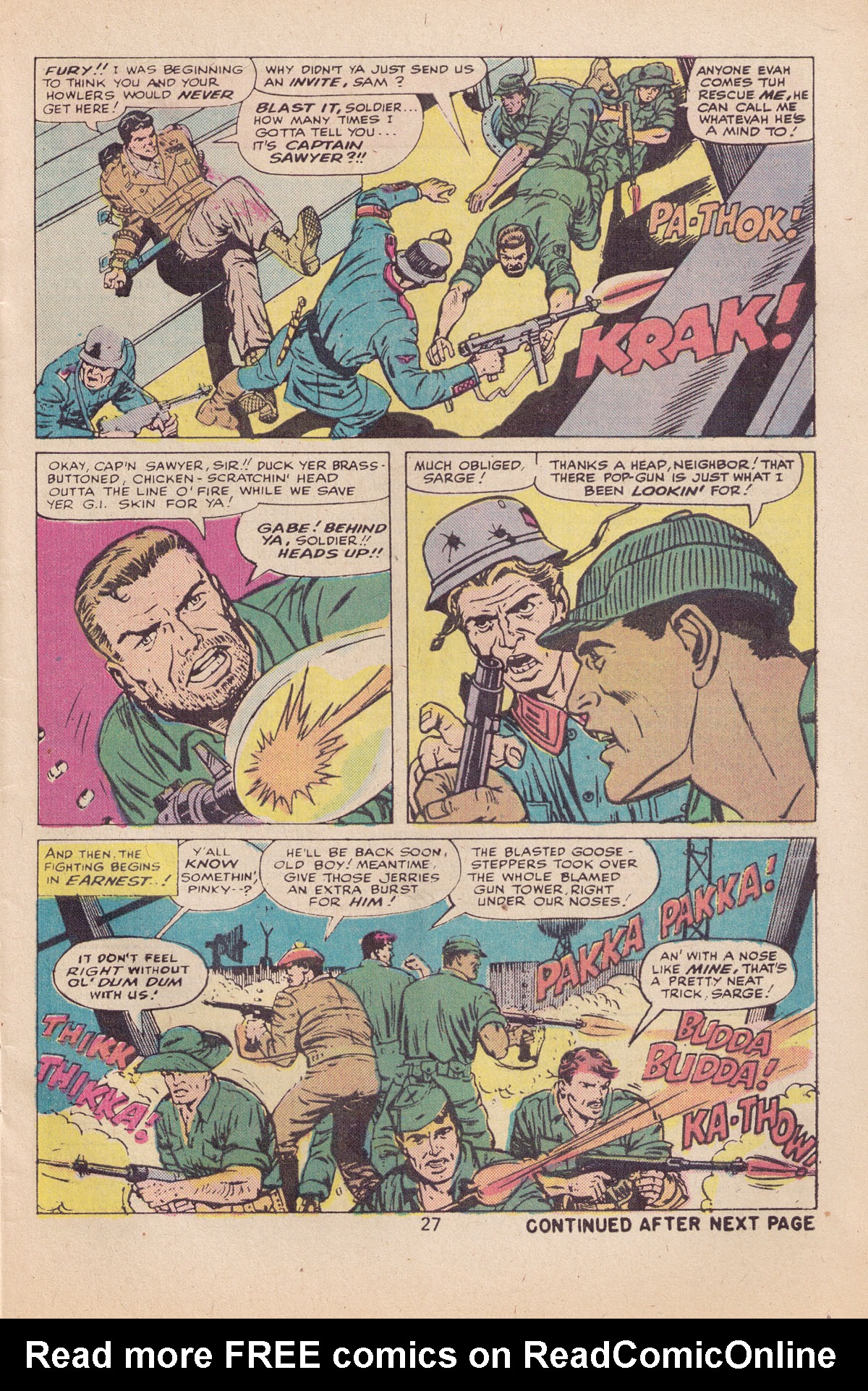 Read online Sgt. Fury comic -  Issue #127 - 29