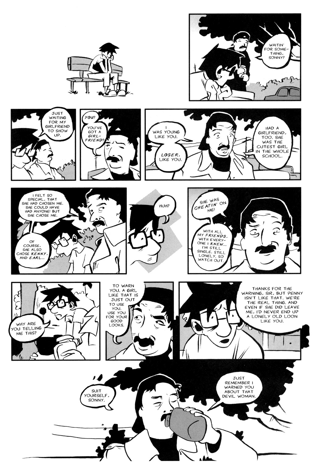 Read online Emo Boy comic -  Issue #7 - 13