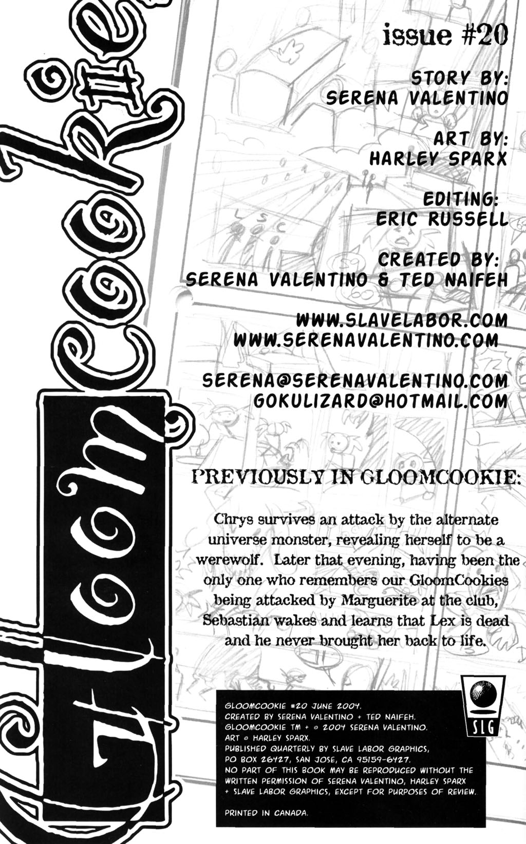 Read online GloomCookie comic -  Issue #20 - 2