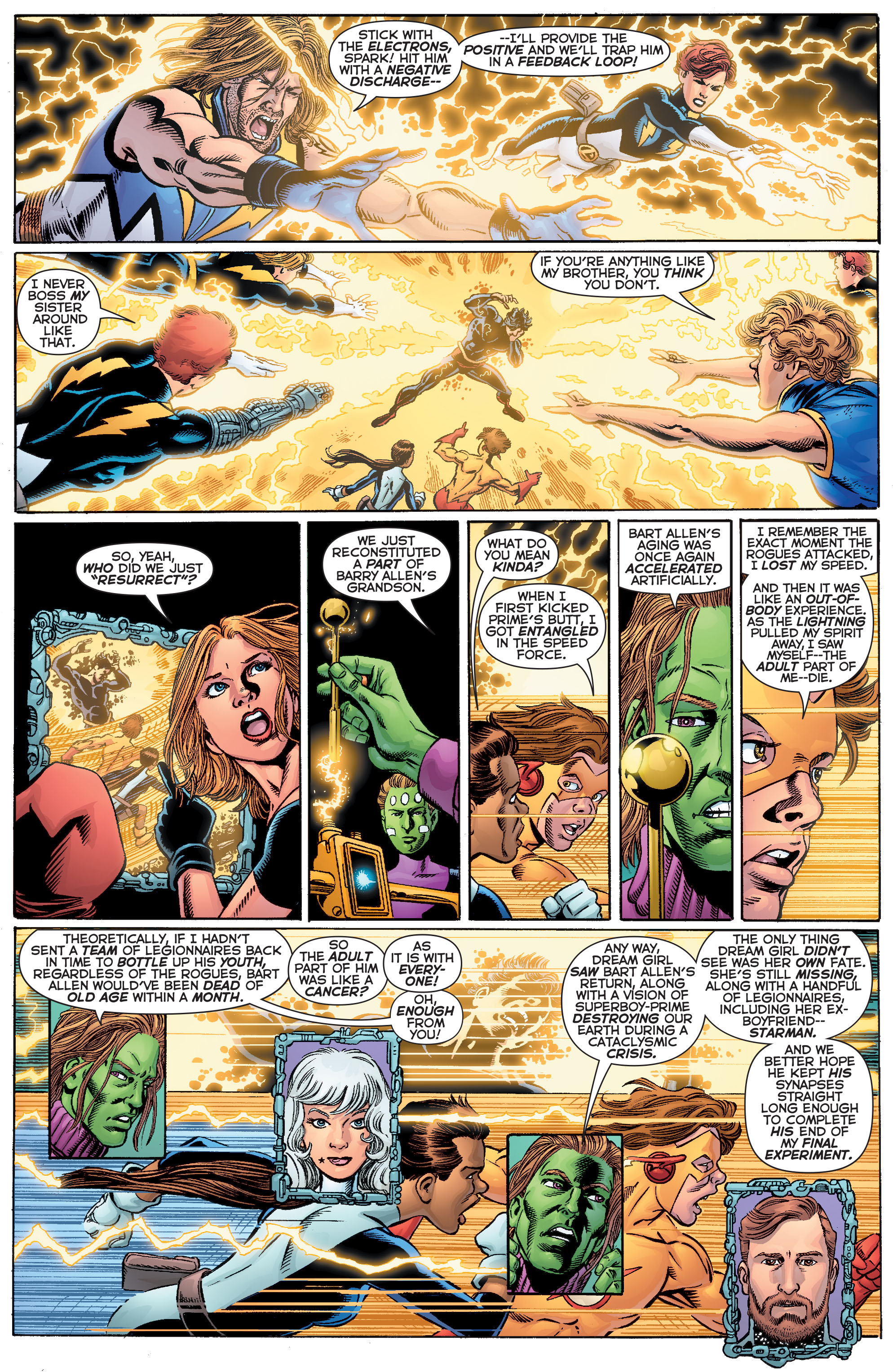 Read online Final Crisis: Legion of Three Worlds comic -  Issue #4 - 8