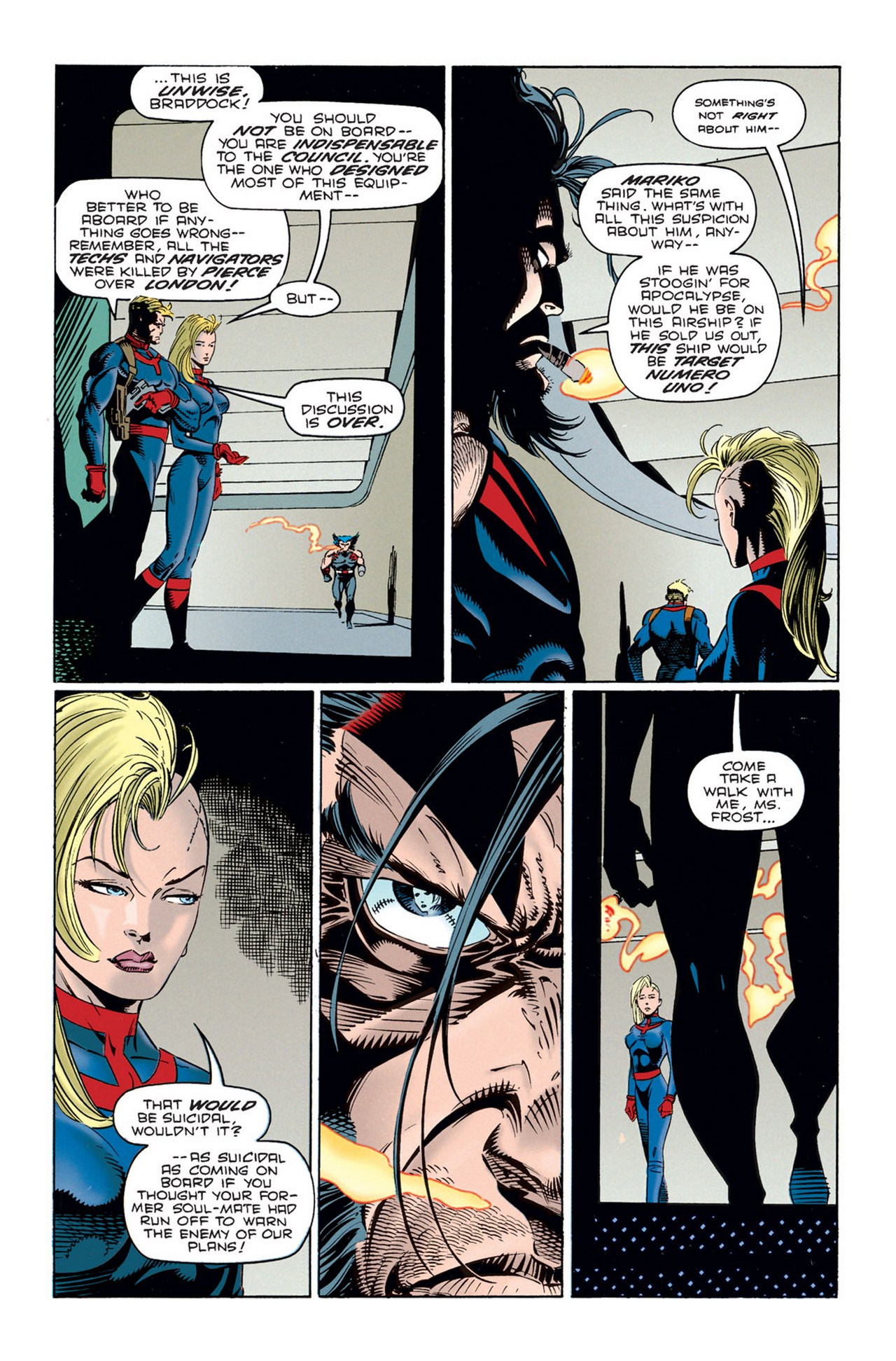 Read online Weapon X (1995) comic -  Issue #4 - 9