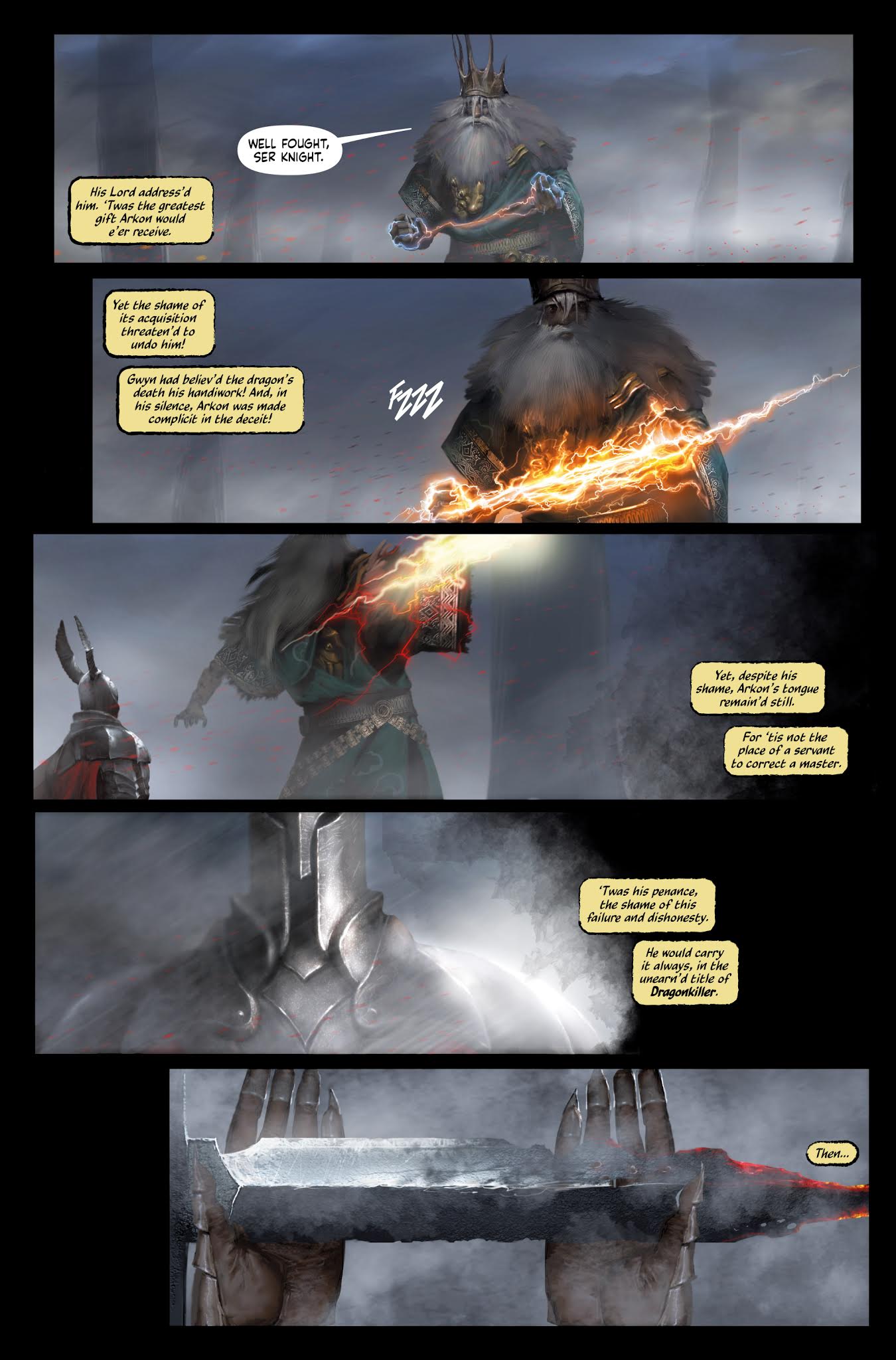 Read online Dark Souls: The Age of Fire comic -  Issue #1 - 12