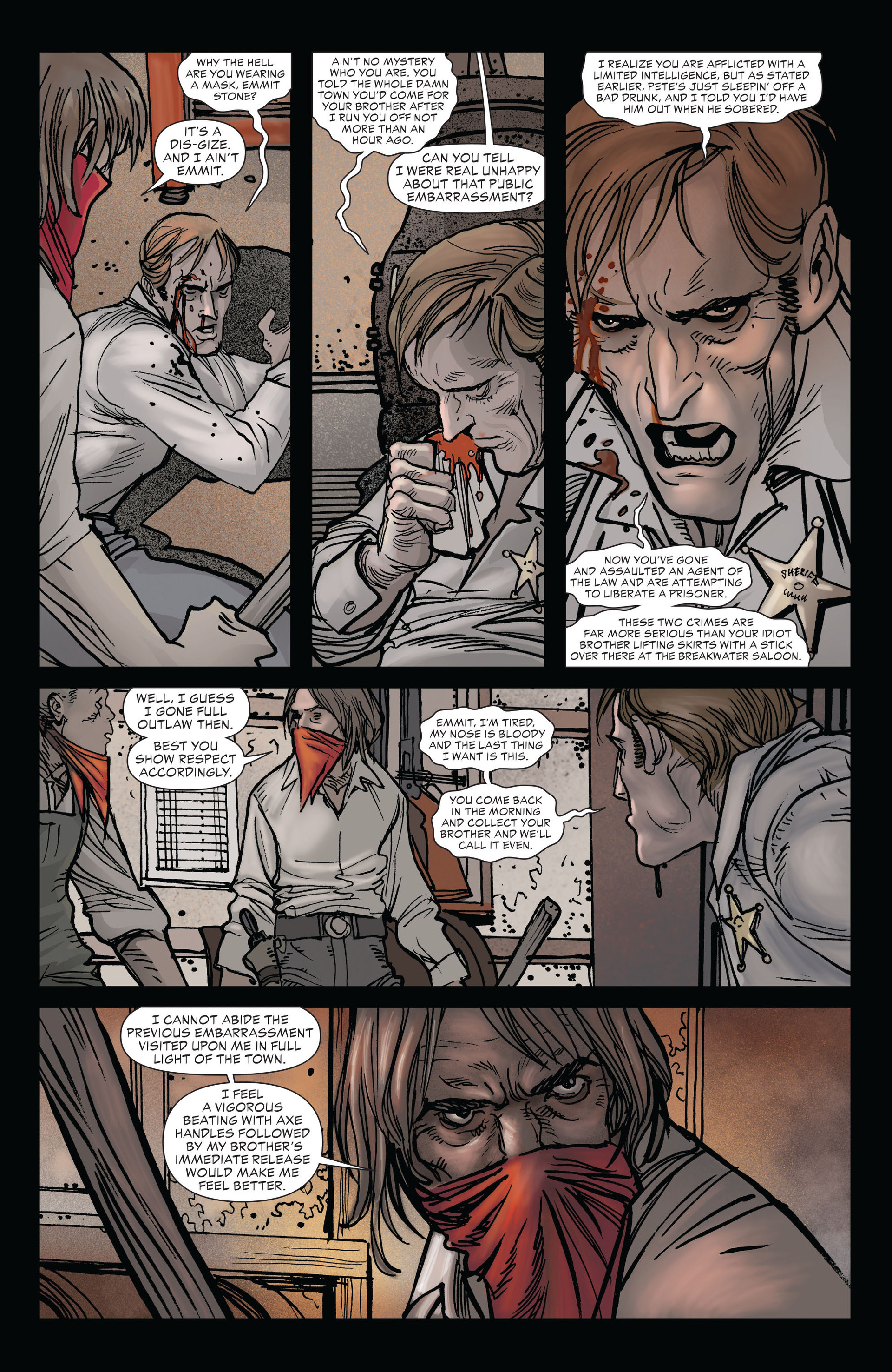 Read online All-Star Western (2011) comic -  Issue #19 - 17