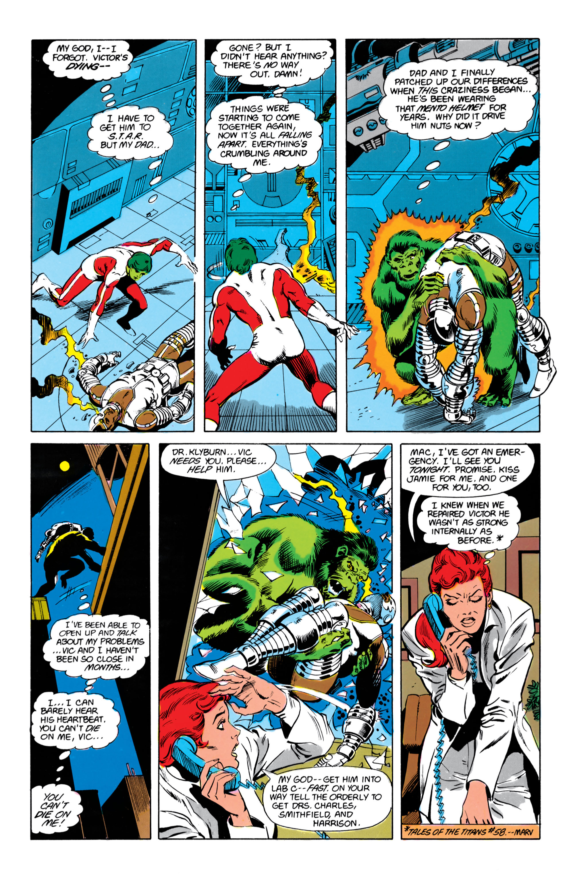 Read online The New Teen Titans (1984) comic -  Issue #19 - 5