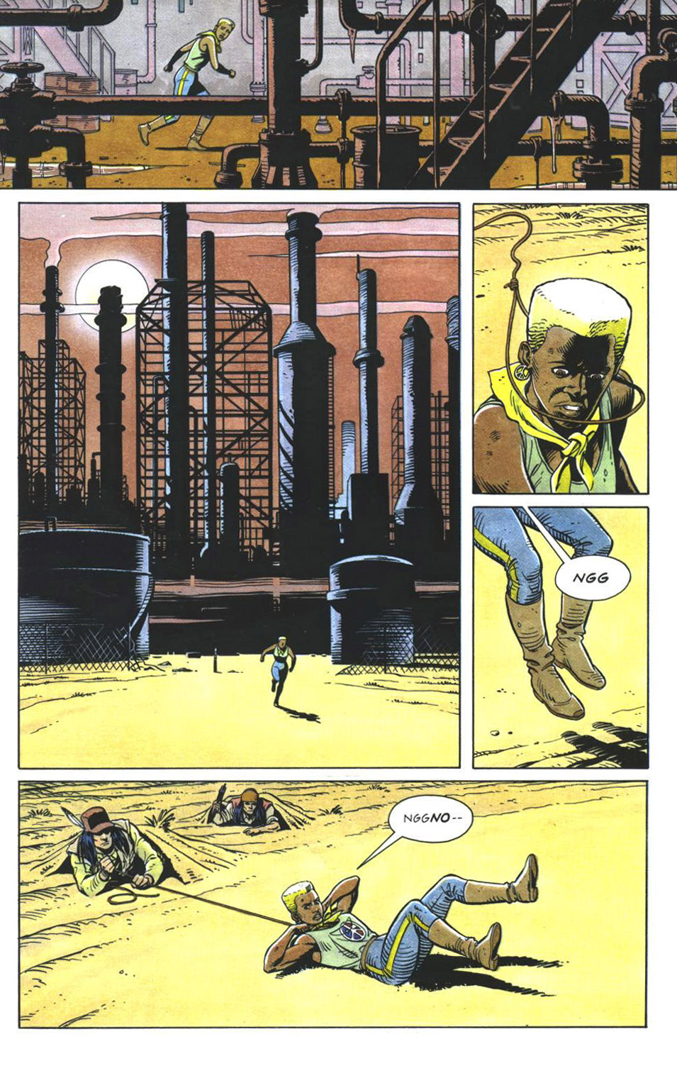 Read online Martha Washington Saves the World comic -  Issue #1 - 100