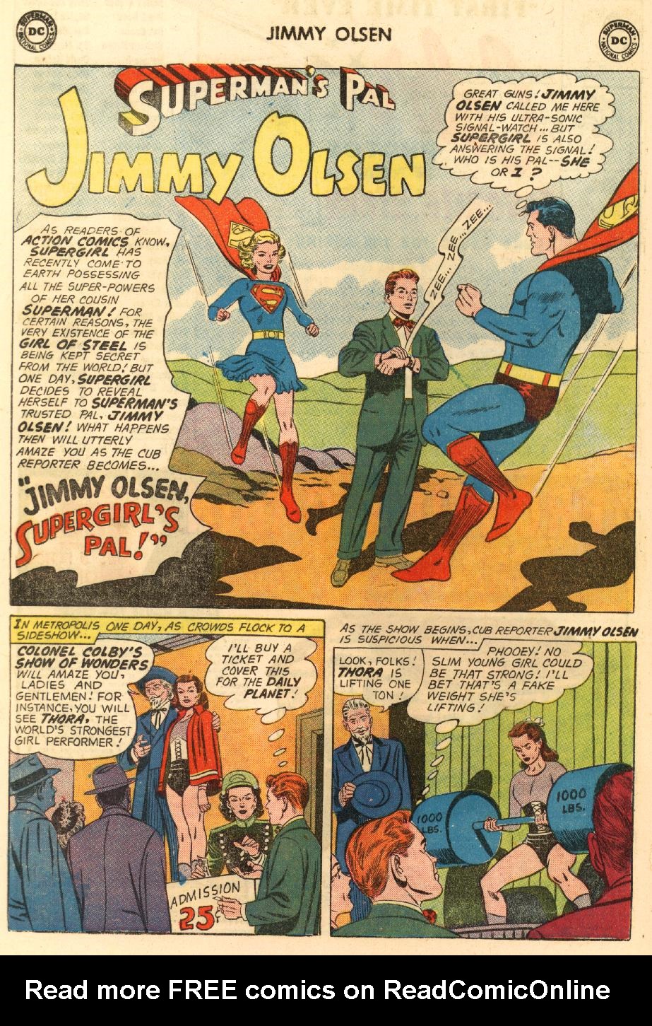 Read online Superman's Pal Jimmy Olsen comic -  Issue #40 - 14