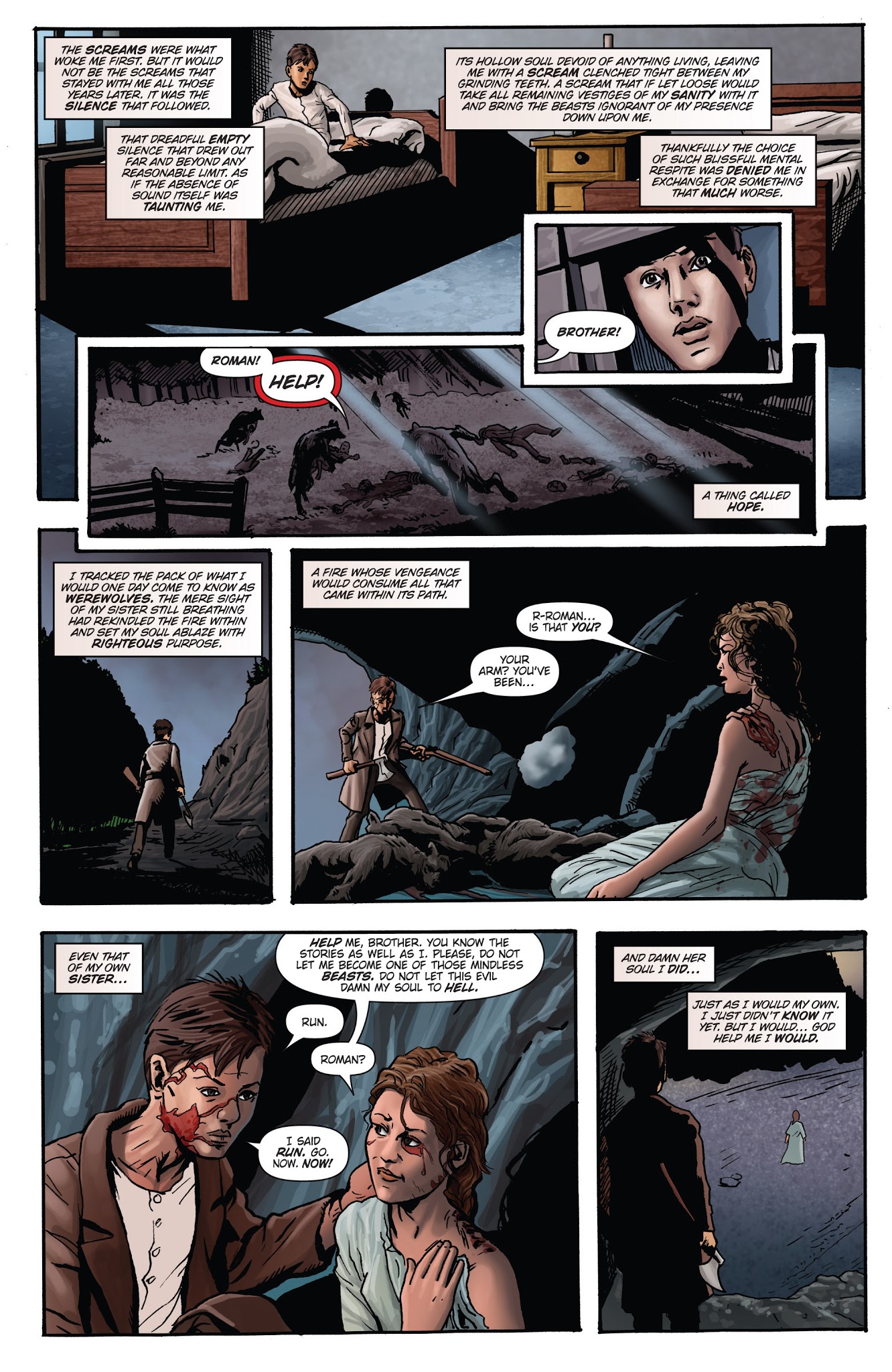Read online Grimm Fairy Tales presents Hunters: The Shadowlands comic -  Issue # TPB - 65