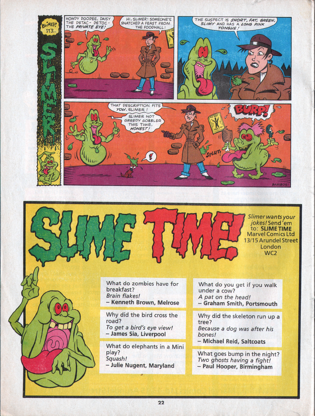 Read online The Real Ghostbusters comic -  Issue #80 - 22