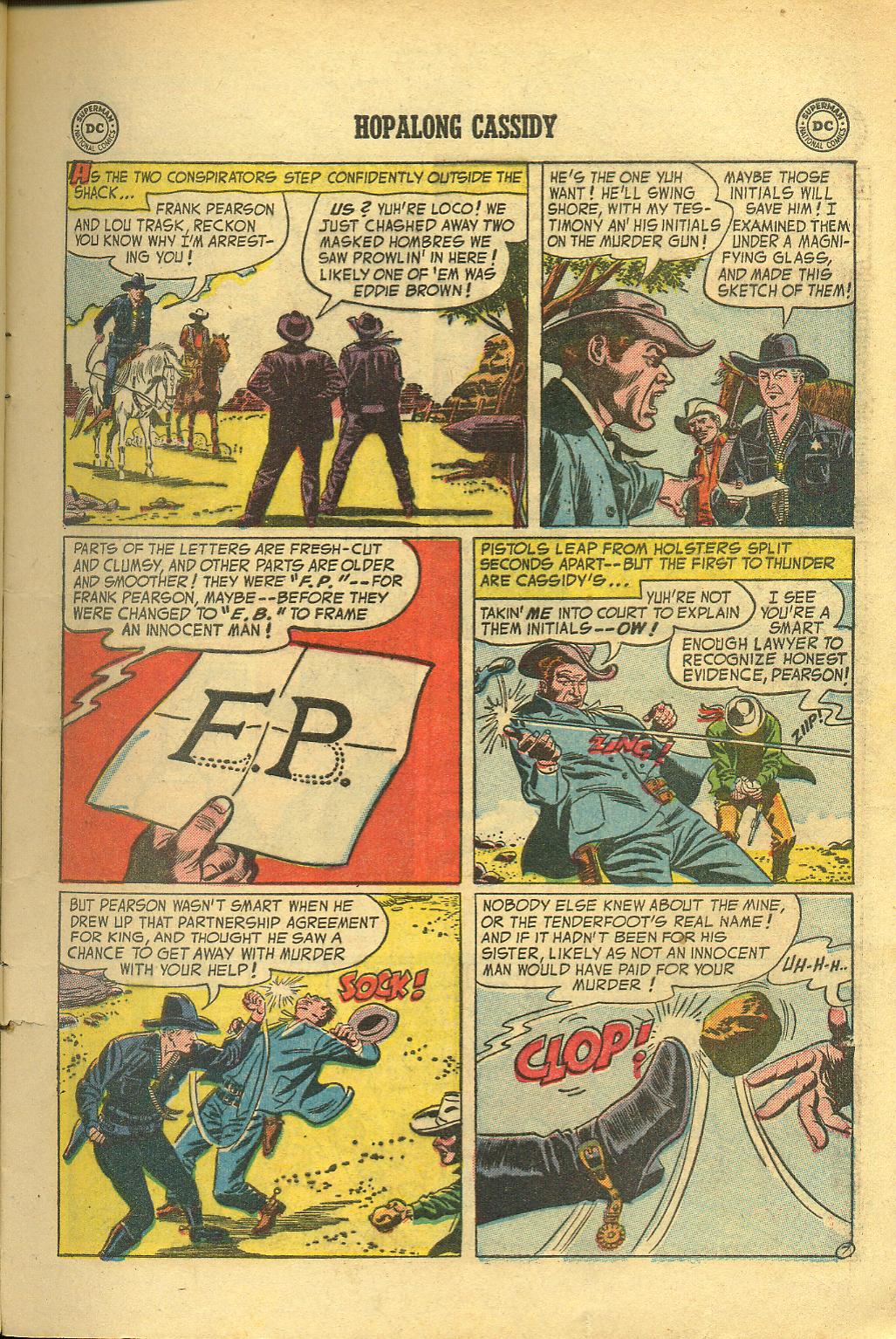 Read online Hopalong Cassidy comic -  Issue #87 - 9