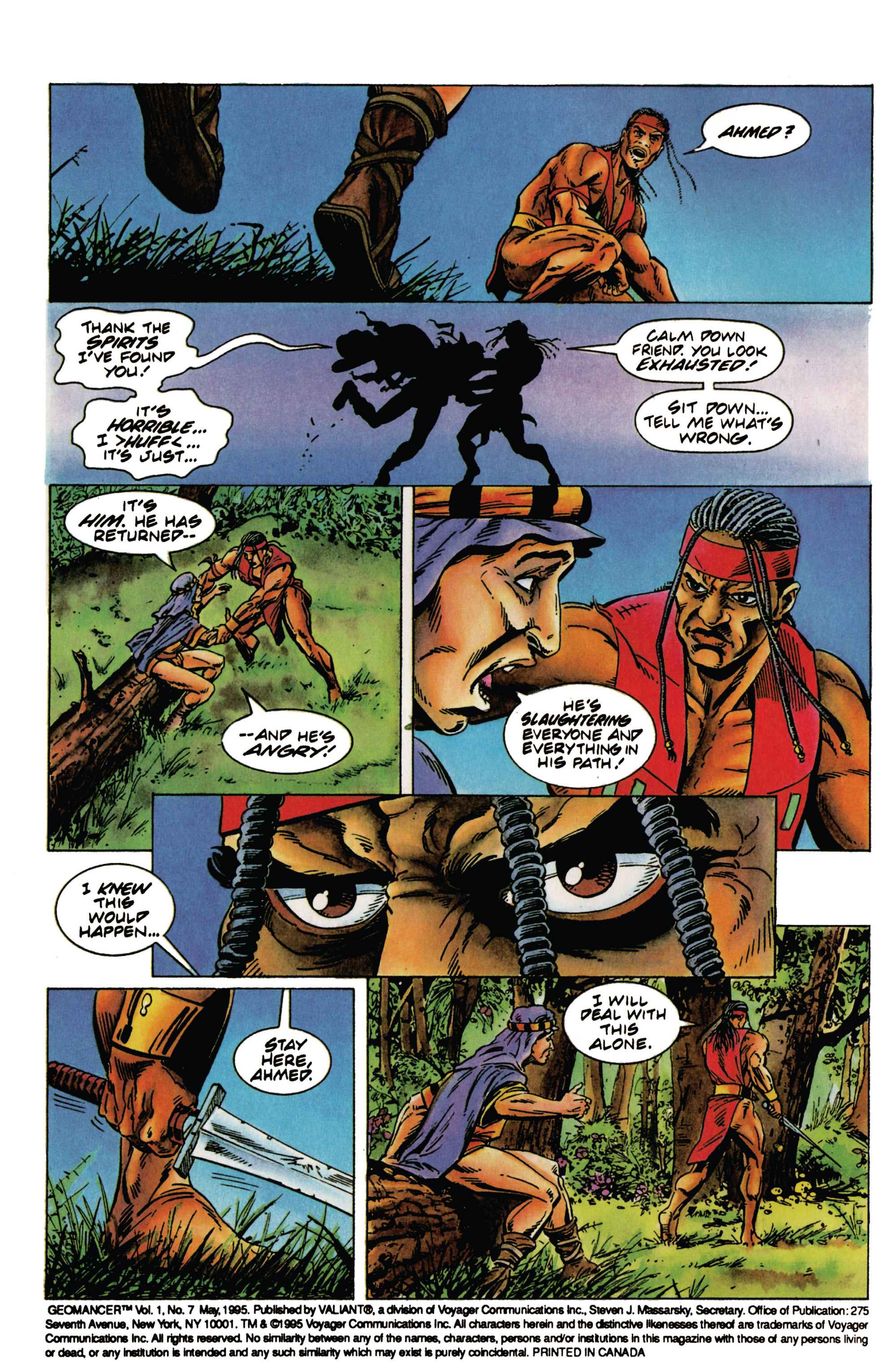 Read online Geomancer comic -  Issue #7 - 3