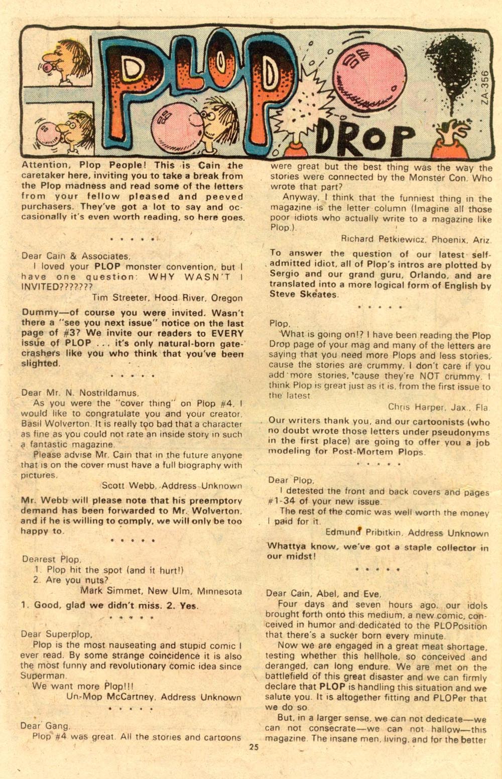 Read online Plop! comic -  Issue #7 - 26